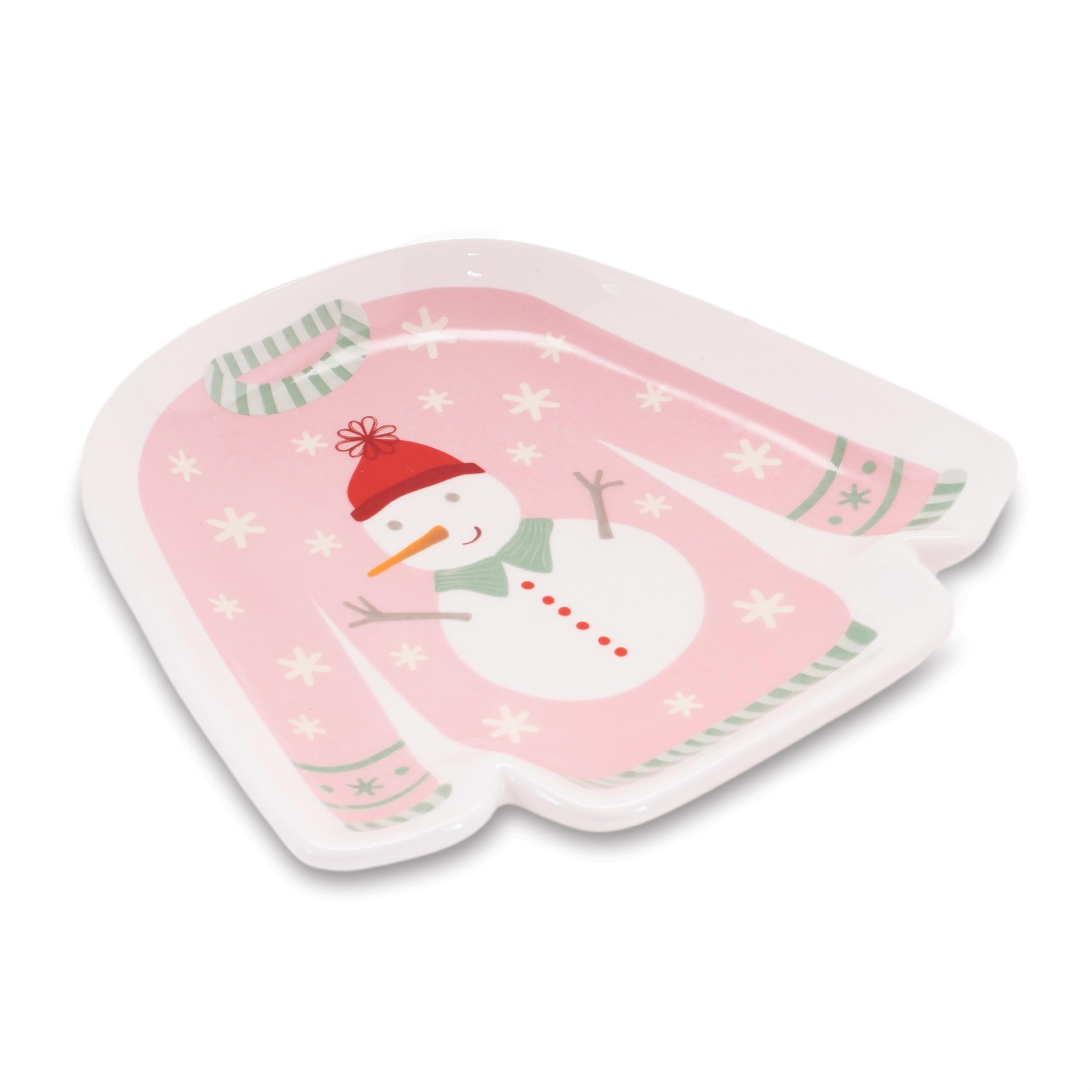 Sweater Trinket Dish (Set of 4) 5.5L x 6W x .75H Ceramic