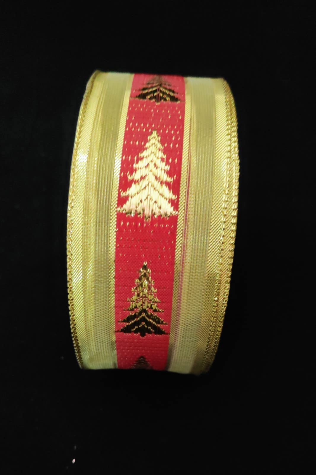 Just Flowers Christmas and New Year Gift Wrapping Ribbon Creative Christmas Tree Decorations (Ribbon 10 Yards Each Roll) (Pack o