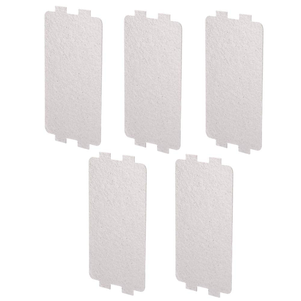Waveguide Covers For Microwave, 5Pcs Microwave Oven Mica Plate Sheet Universal Use Microwave Oven Replacement Repairing Accessor