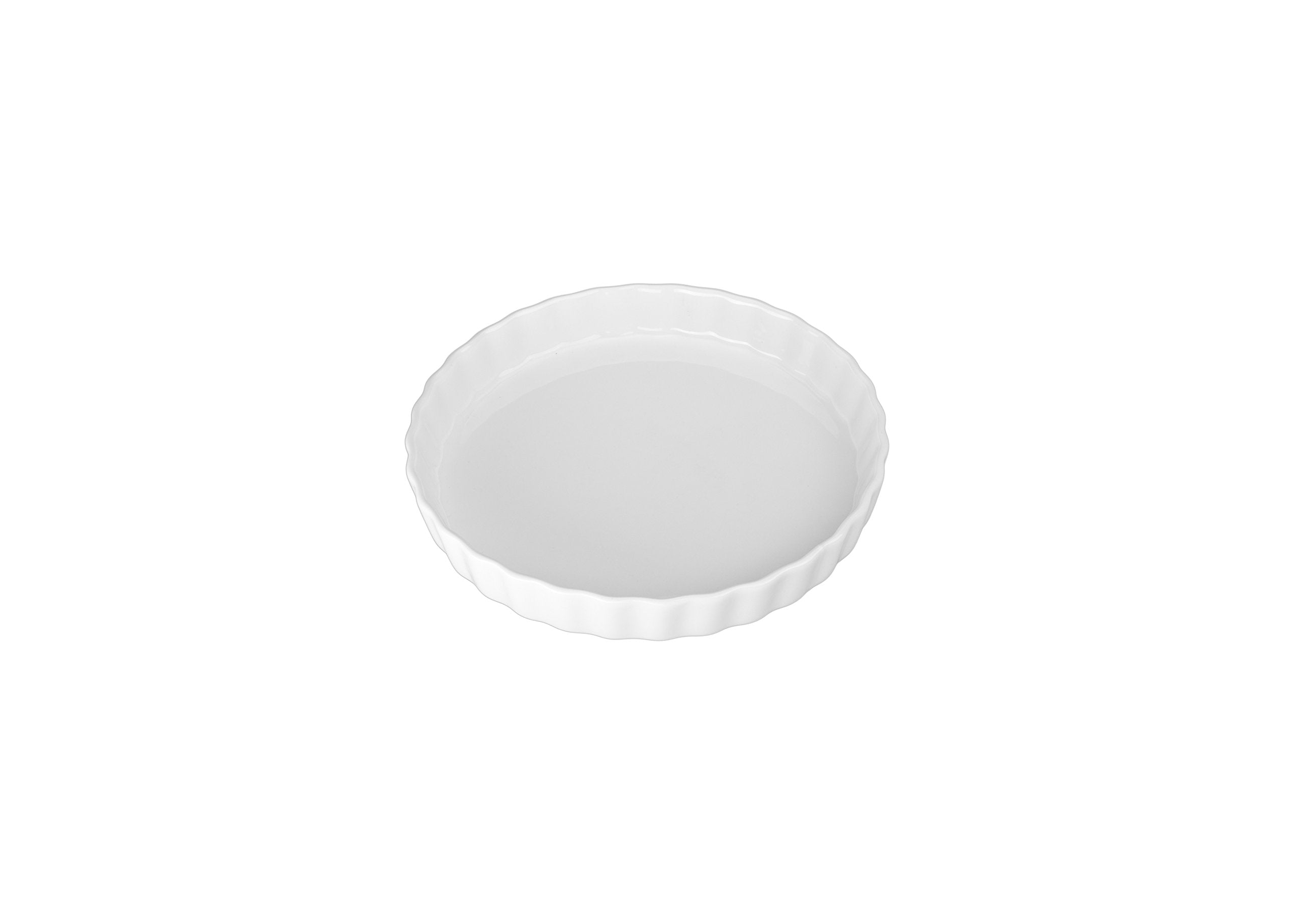Bia Cordon Bleu 5-Inch Round Quiche/Brulee Baking Dish, Set Of 4, White