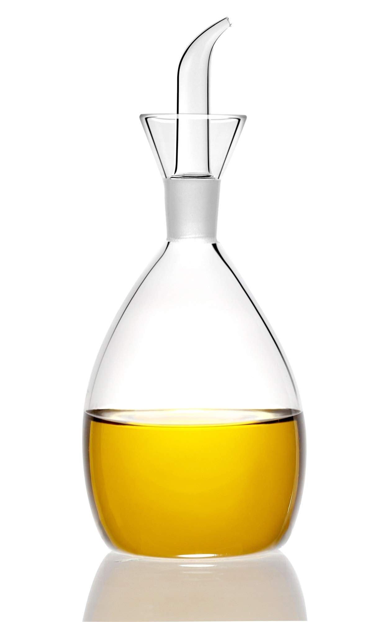 Haizeen 18 Oz / 500 Ml Olive Oil & Vinegar Dispenser With Non Drip Spout - Oil Pourer Dispensing Bottles Soap Dispenser For Kitc