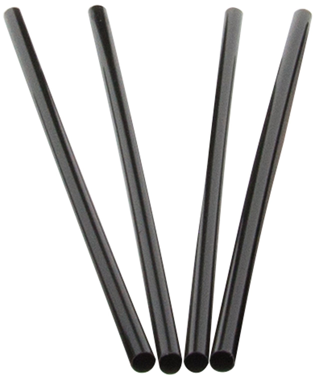 Cell-O-Core BS510L Unwrapped Jumbo Straw, 7-3/4 Length, Black (10 Packs of 250)