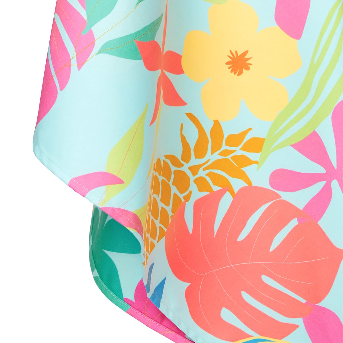 Dock & Bay Beach Towel - Quick Dry, Sand Free - Compact, Lightweight - 100% Recycled - Includes Bag - Aloha Glow - Extra Large (