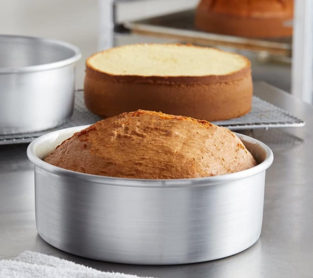 Cake tin/Aluminium Round Cake Pan/Decoration Mould/Pizza pan/Pizza Dish/Pasta pan use for kitche and Home Can be Used in Pressur