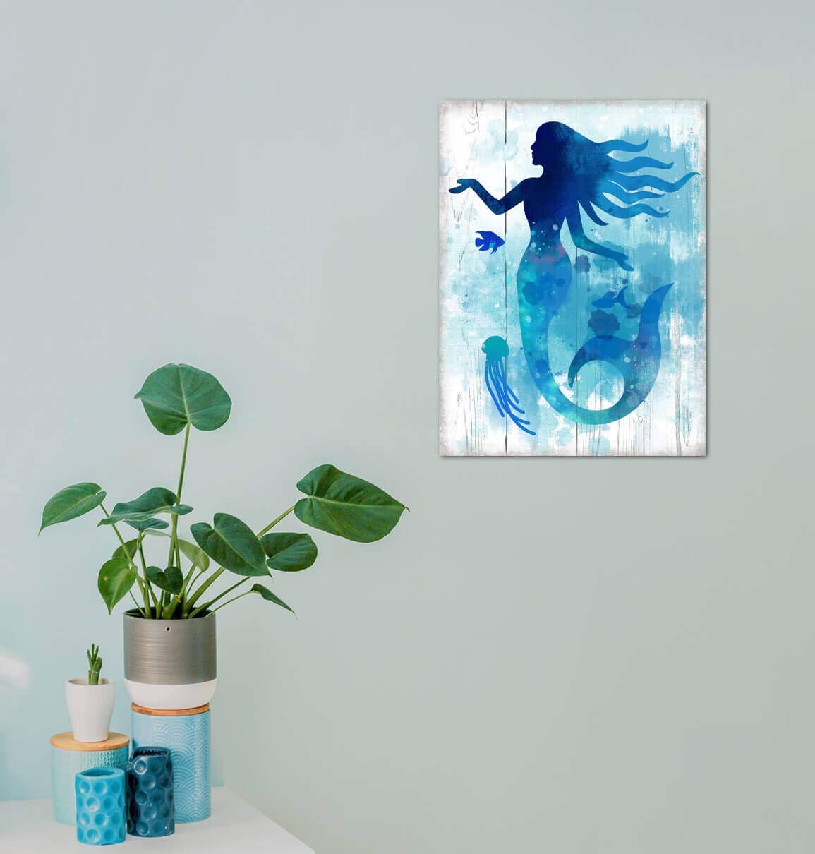 The Little Mermaid Bathroom Pictures Gallery Wall Decor For Girls Bedroom Bathroom Decor Modern Home Artwork For Walls Watercolo