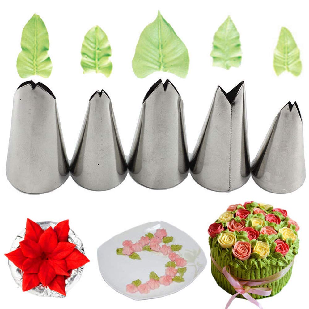 Symphony Wire Tips, Stainless Steel Icing Piping Nozzles For Pastry Fondant Tools (Mixed)