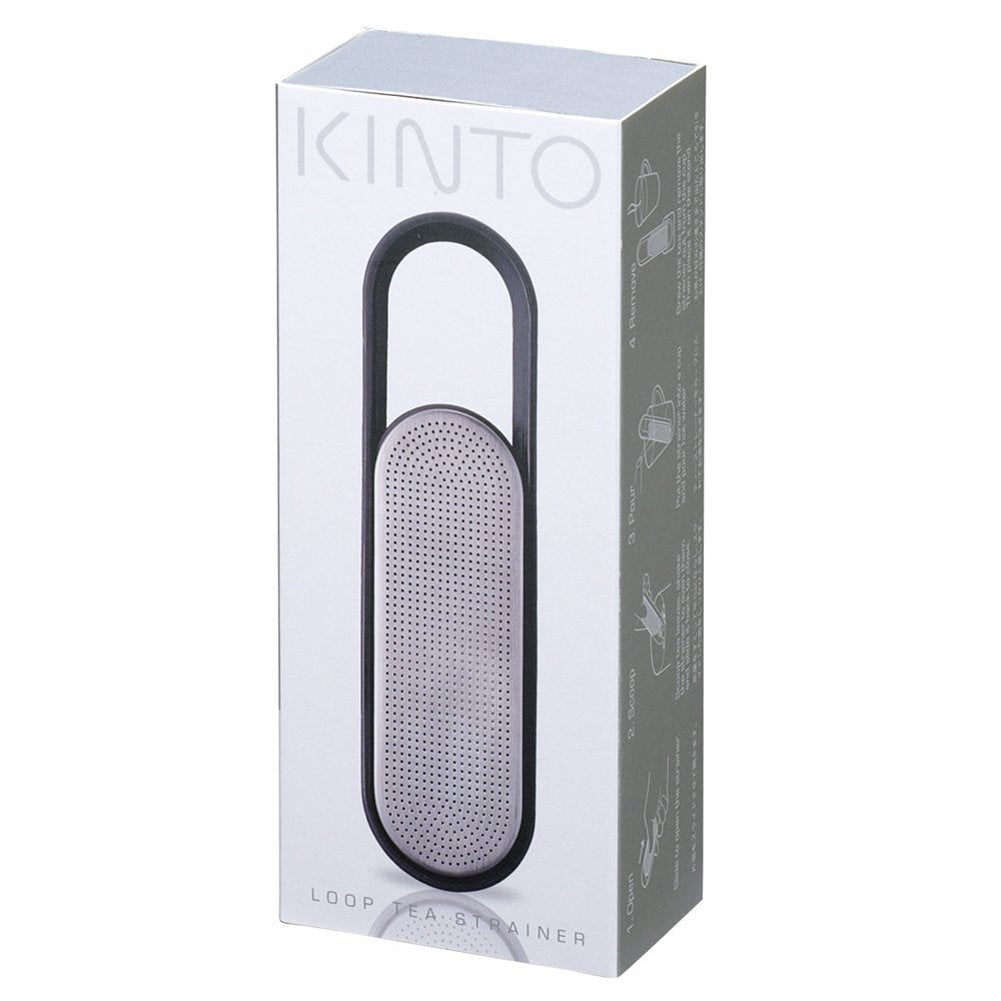 Kinto 27327 Loop Tea Strainer, Black, Gift