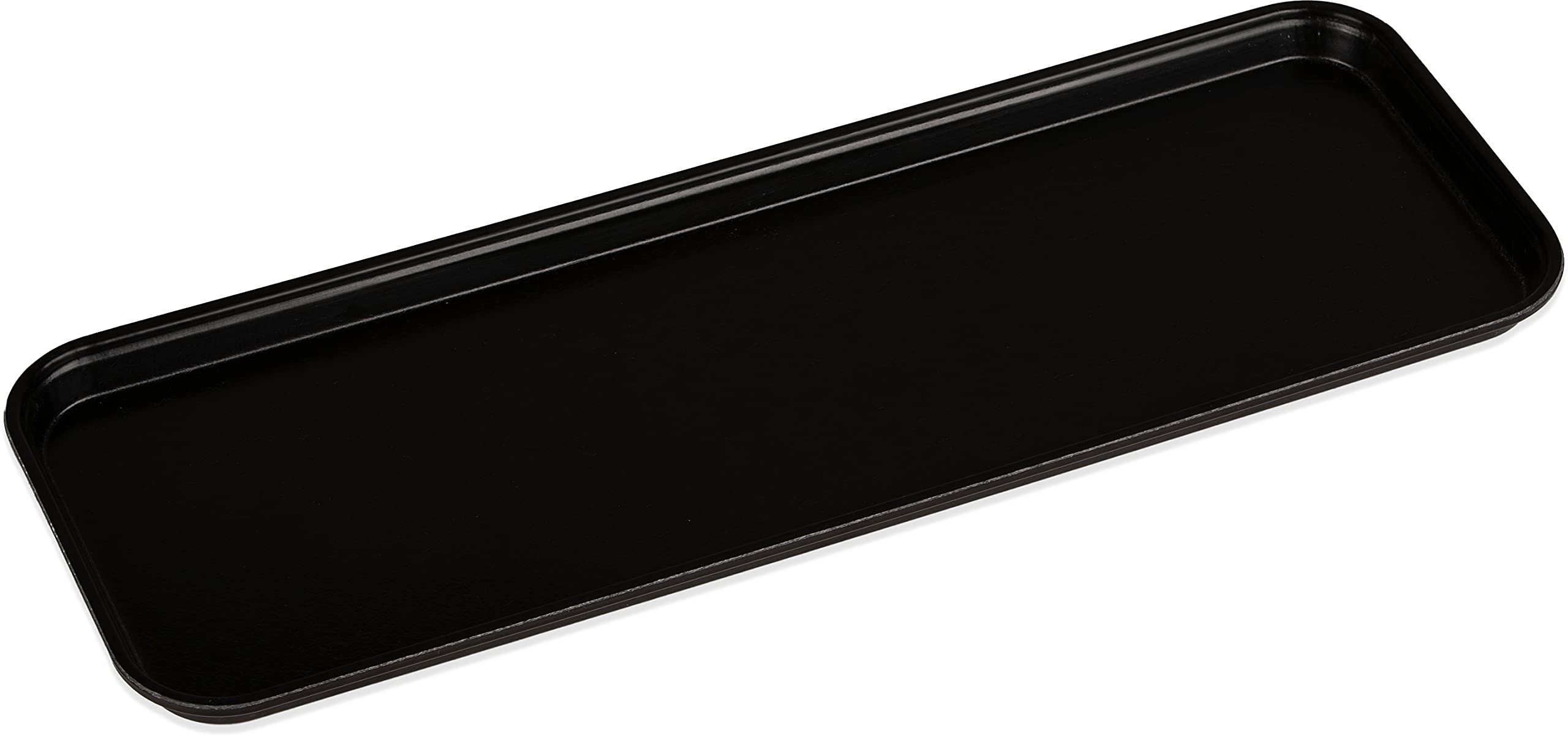 Carlisle Foodservice Products 269Fmt309 Food Service Display Tray, 9 '' X 26 '', Black (Pack Of 12)