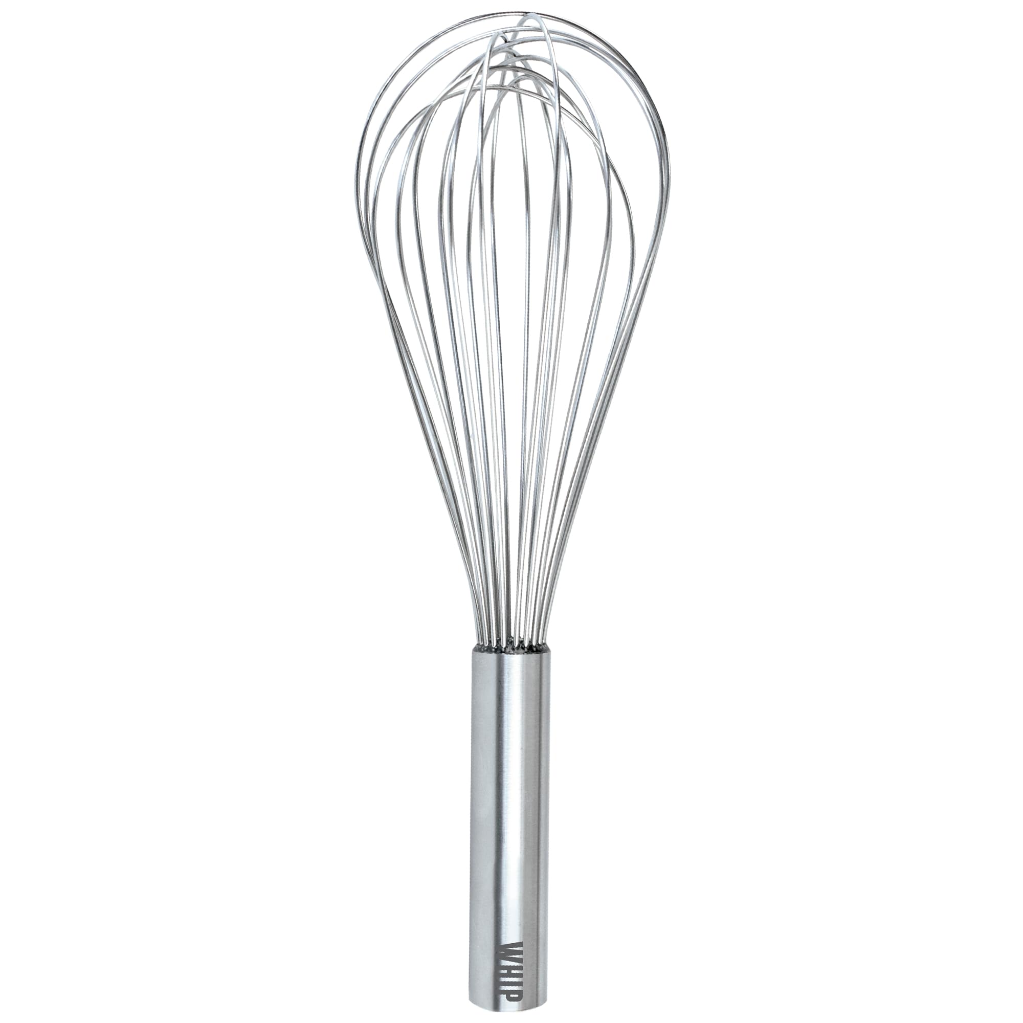 Stainless Steel Whip Whisk, 11 - Kitchen Balloon Whisks for Cooking, Blending, Mixing, Stiring, Whipping & Beating - Whisking To