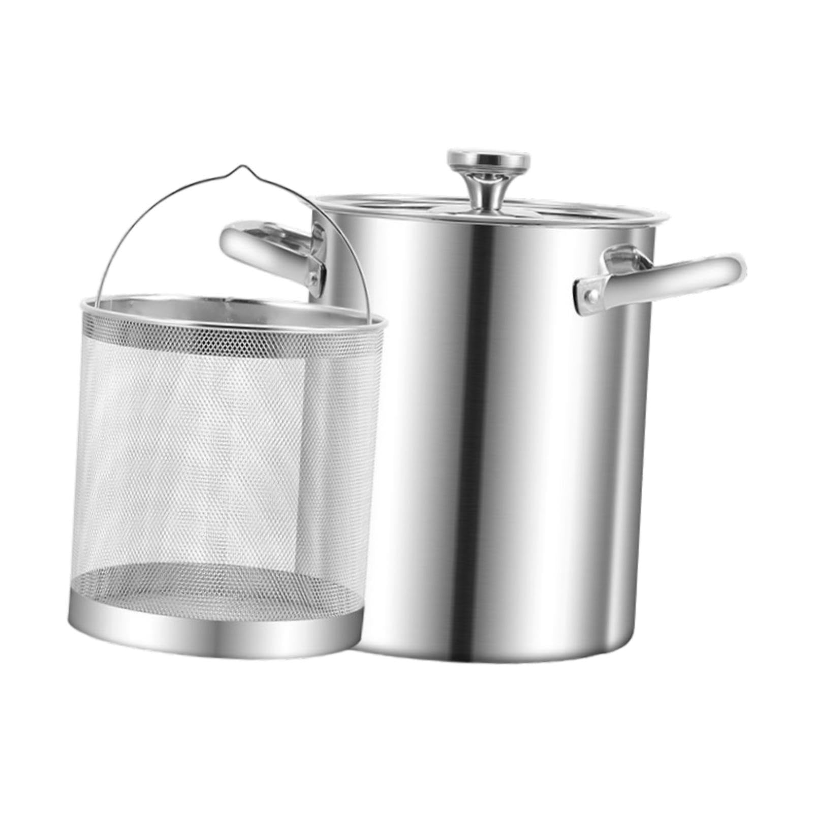 Atorse Deep Frying Pot With Basket Cookware Oil Deep Fry Pan For Cooking Soup Pasta|Home & Garden|Kitchen Dining & Bar|Small Kit