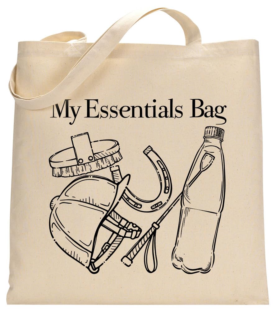 Canvas Tote Bag For Women Horse Gear Reusable Bag For Shopping Tote Bag Horse Essentials