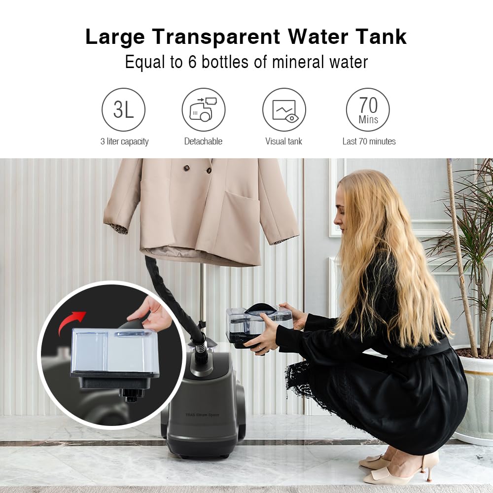 Professional Steamer Iron For Clothes - Clothes Steamer, Garment Steamer For Clothes, Fabric Steamer For Clothes, Clothing Steam
