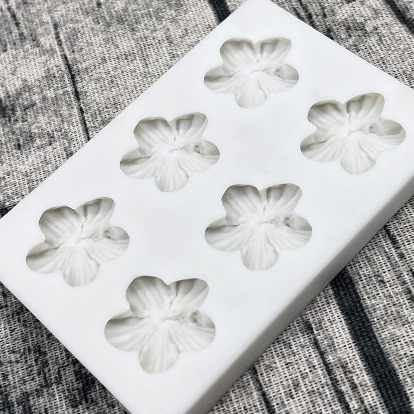 Hibiscus Flower Silicone Molds For Diy Fondant Candy Making Chocolate Mold Desserts Ice Cube Gum Clay Biscuit Plaster Resin Cupc