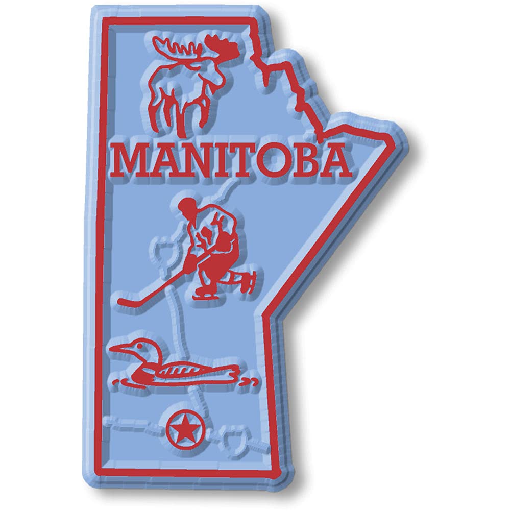 Manitoba Province Magnet By Classic Magnets, Collectible Souvenirs Made In The Usa