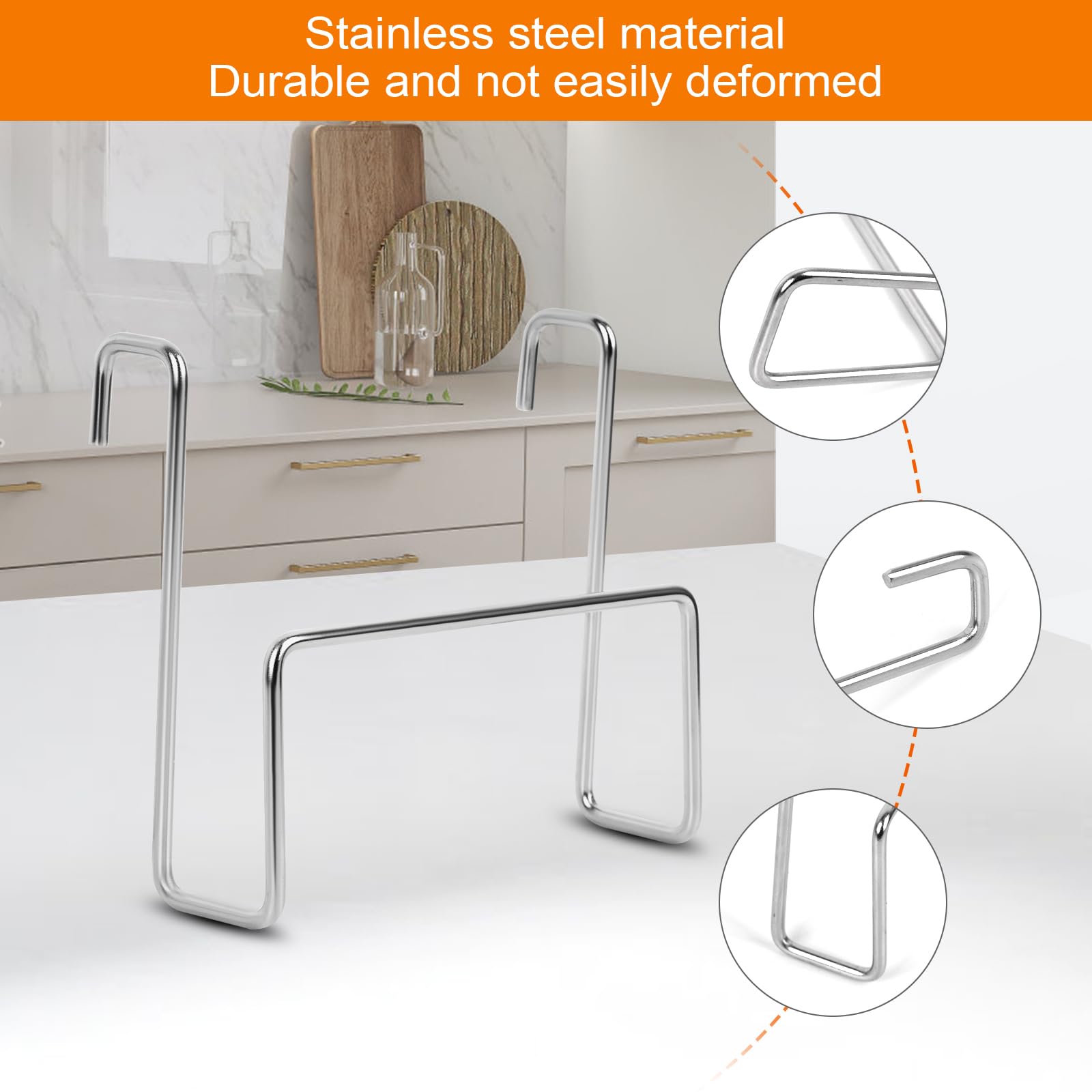 Yiephiot Crock Pot Lid Holder, Slow Cooker Lid Holder, Lid Pocket Slow Cooker Lid Holder, Stainless Steel Lid Holder, Make Sure