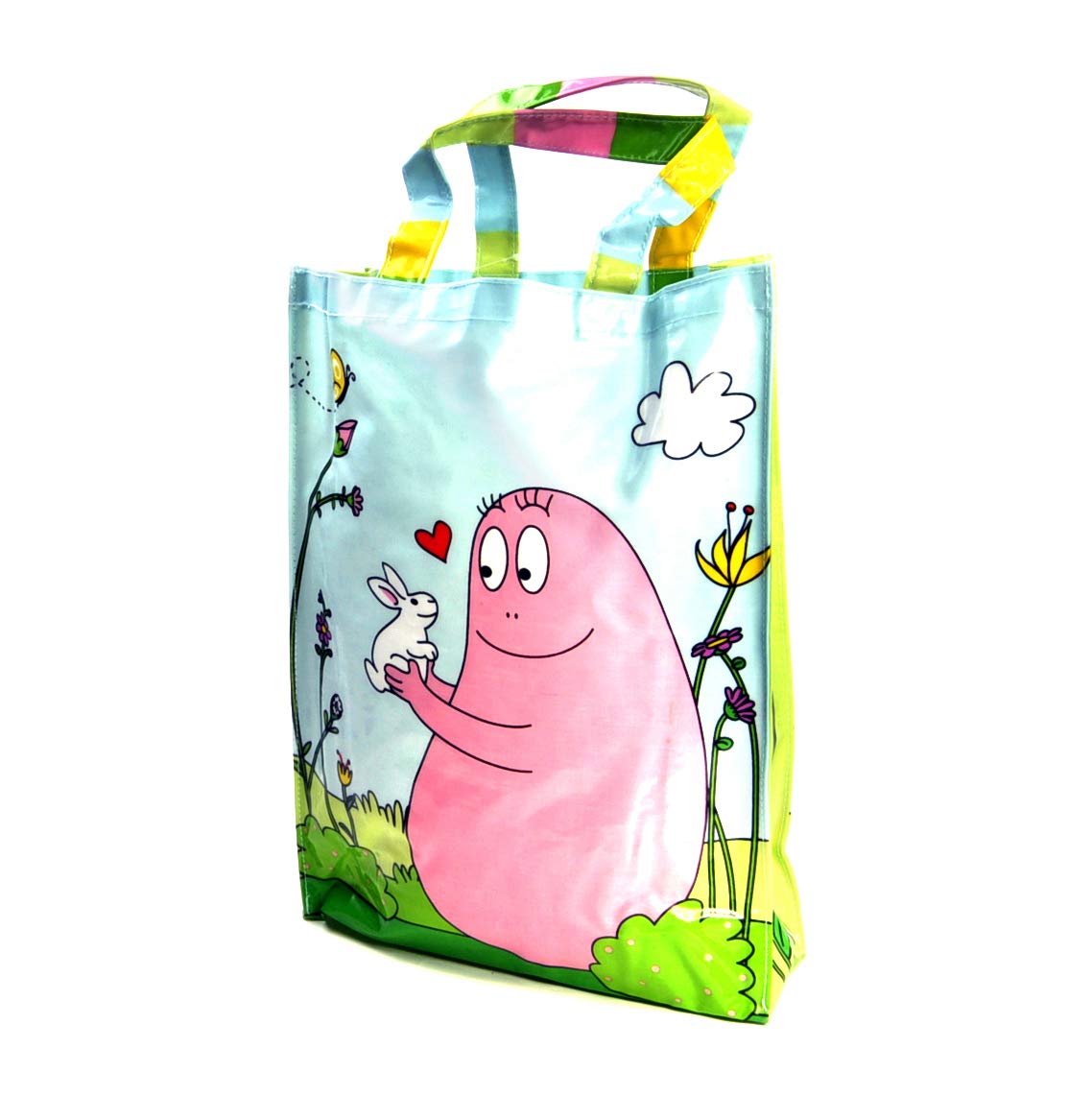 Barbapapa PVC coated cotton large bag