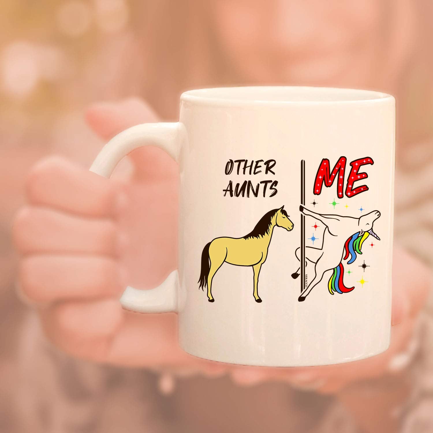 Other Aunt Vs Me Mug Unicorn Cup Coffee Cups Ceramic Tea Mug Auntie Gift Ideas Best Aunt Ever Gifts Funny Coffee Mug Cute Coffee