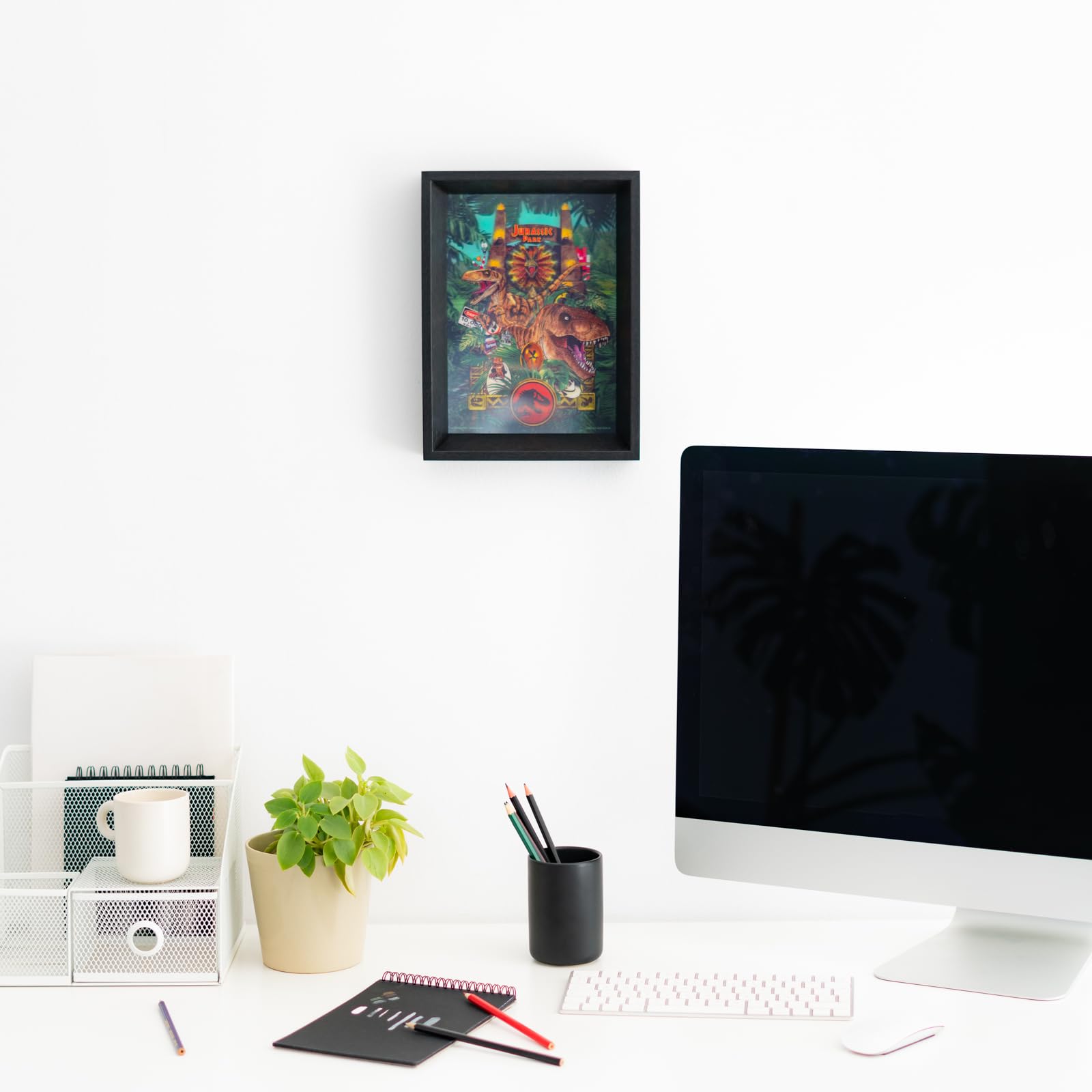 Grupo Erik Jurassic Park Framed Lenticular Print | Framed Wall Art, Prints For Walls Framed, Framed Wall Art For Living Room, Wa