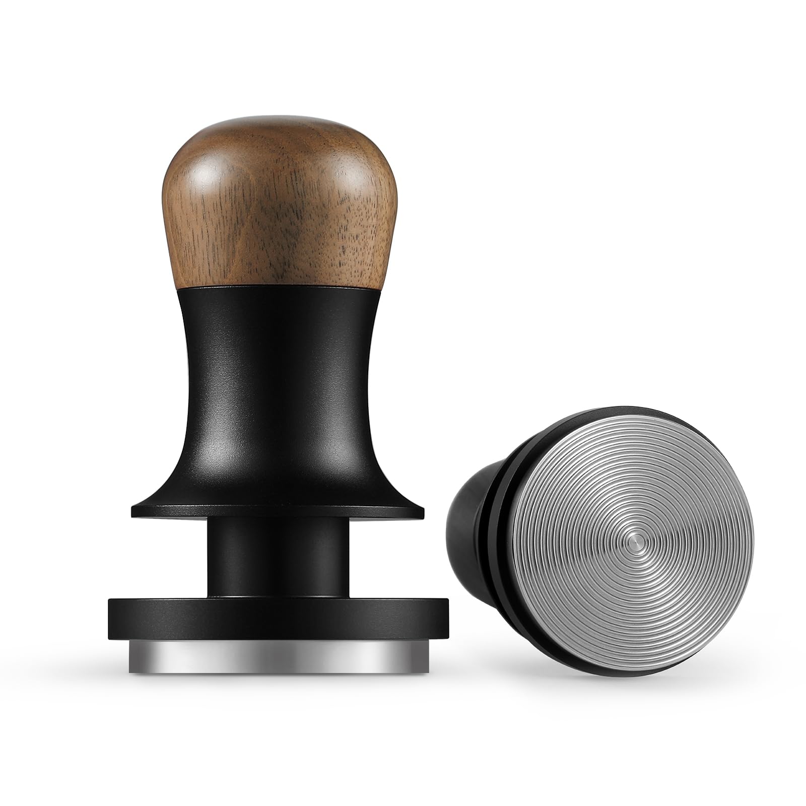 Mhw-3Bomber 51Mm Espresso Coffee Tamper With Three Spring Loaded Calibrated Espresso Tamper 30Lbs Espresso Hand Tamper With Soun
