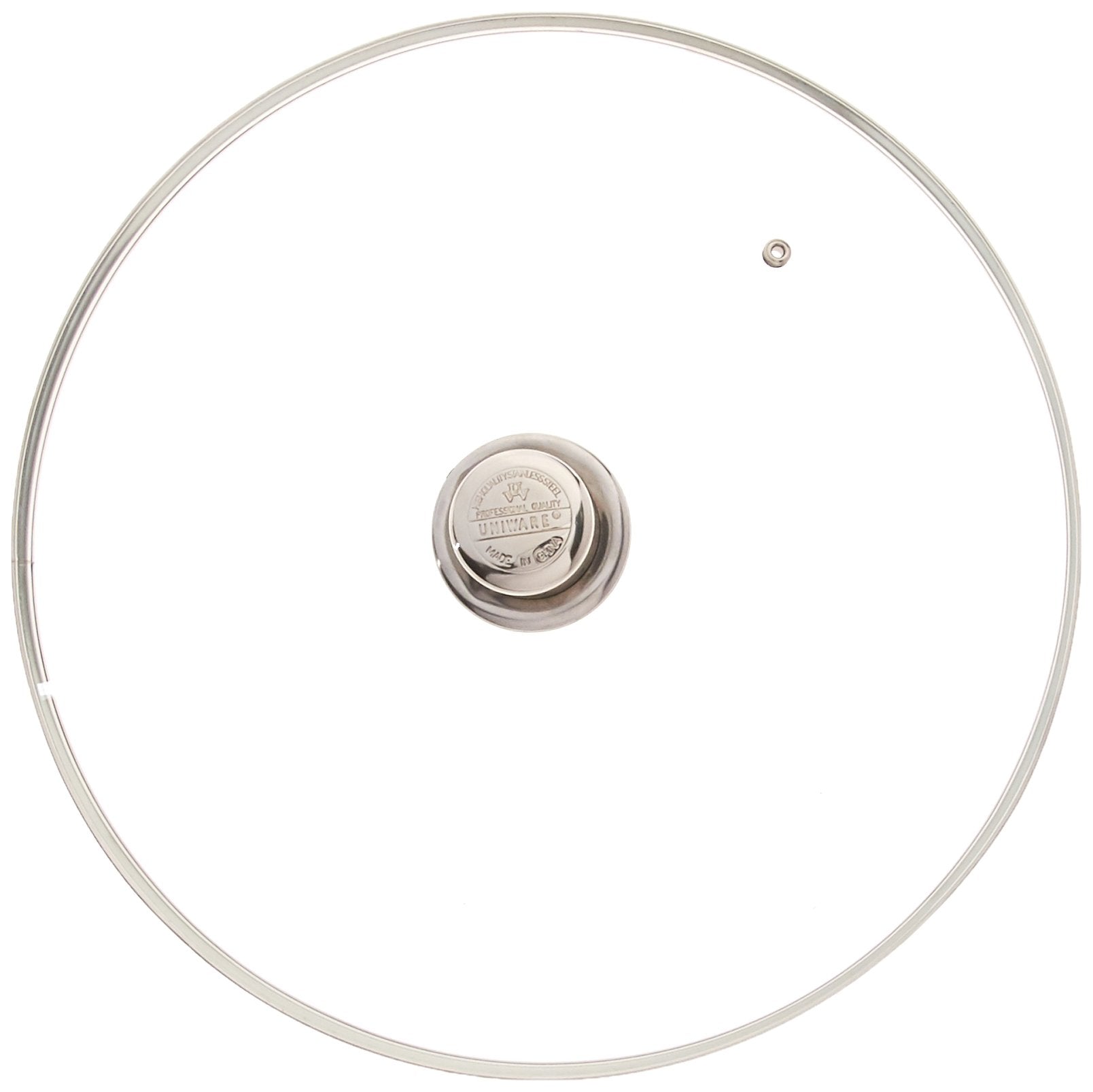 Uniware Aluminum Heavy Gauge Caldero Dutch Oven With Glass Lid, Silver, 15 Quart