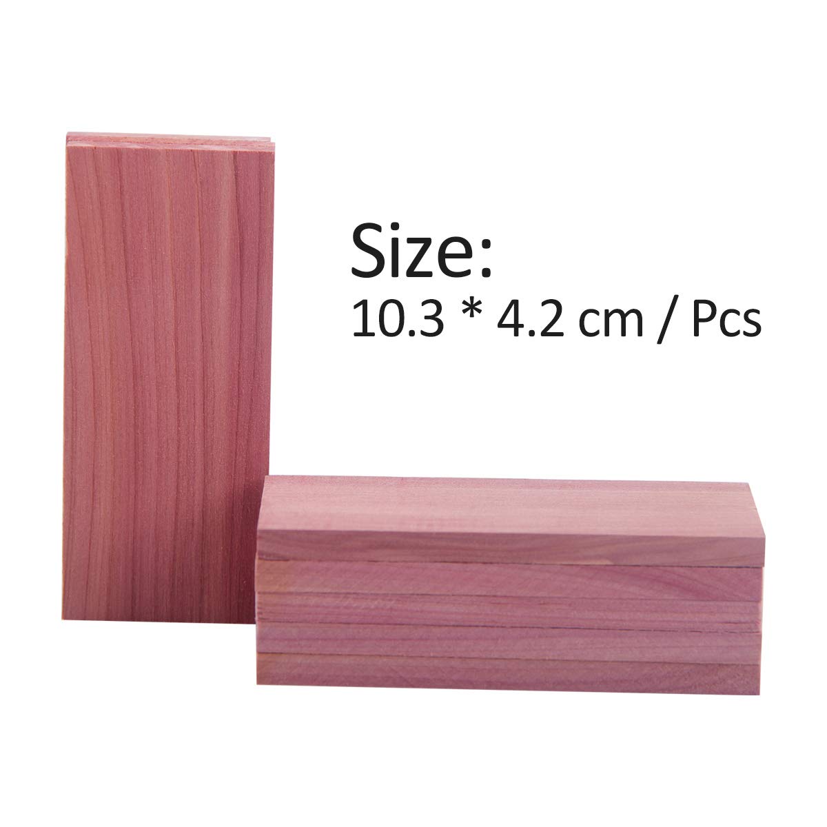 Cedar Space Cedar Blocks For Clothes Storage 16 Pcs, 2 Value Packs 100% Aromatic Red Ceder Blocks, Cedar Planks, Cedar Accessori