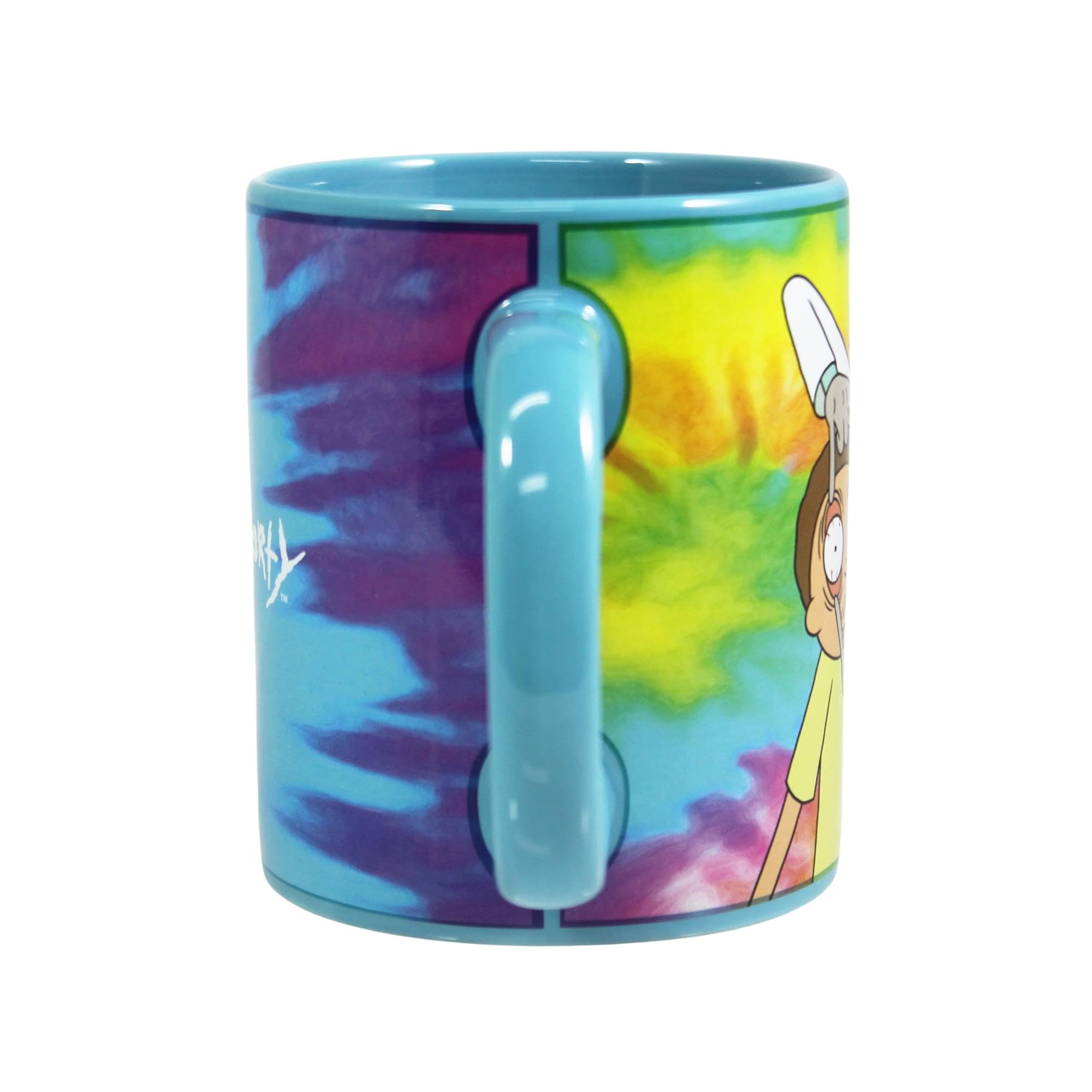JUST FUNKY Rick and Morty Psychodelic Coffee Mug | Rick And Morty 11 Oz Heat Color Changing Coffee Mug | Anime Mug | Tea Mug | H