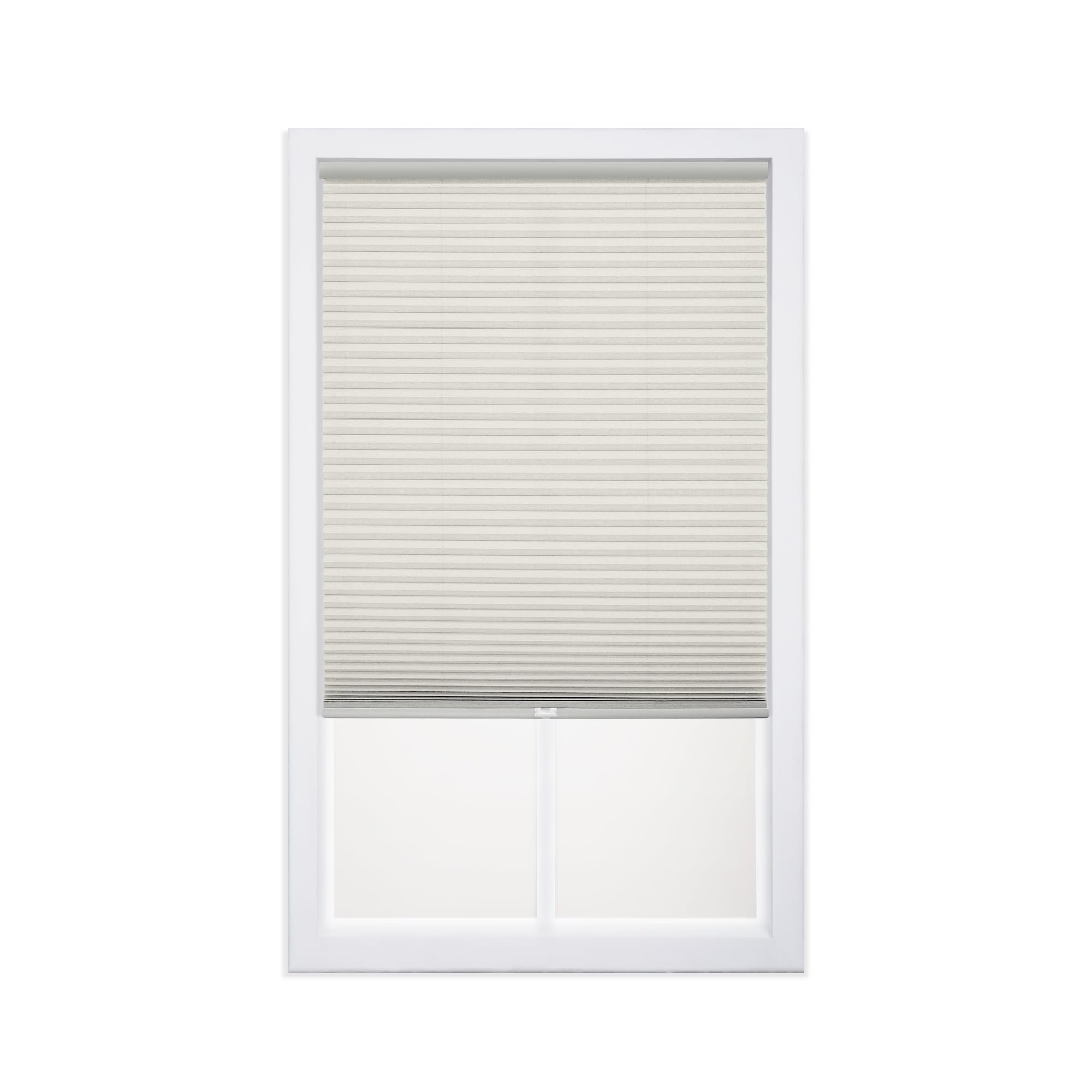 DEZ FURNISHINGS Cordless 1 Light Filtering Cellular Shade, 57.5W x 48H, Cream