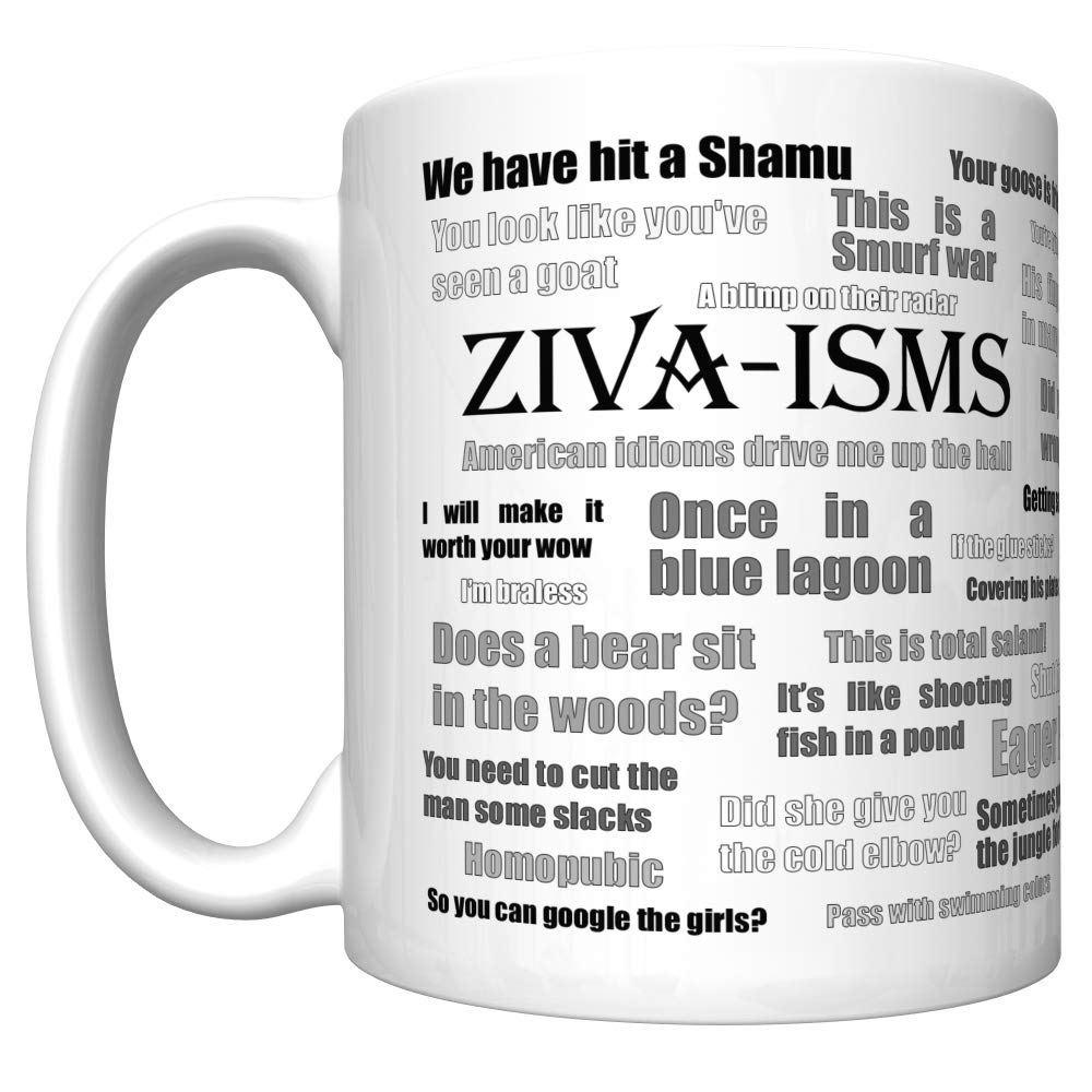 CJ Artisans NCIS Ziva-isms Ziva David Quotes (Team Gibbs) Coffee Mug