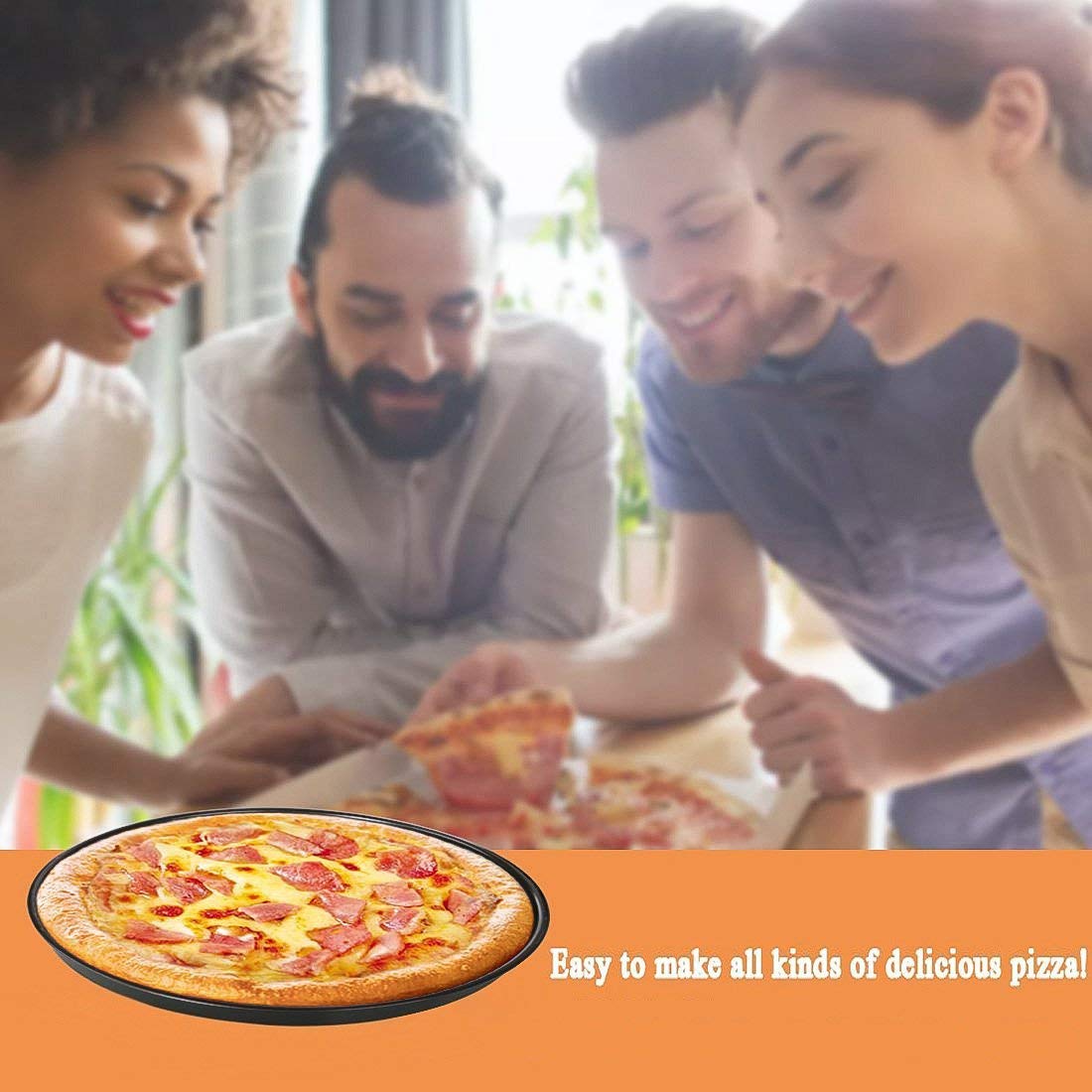 Oddier 10Inch Nonstick Pizza Pan