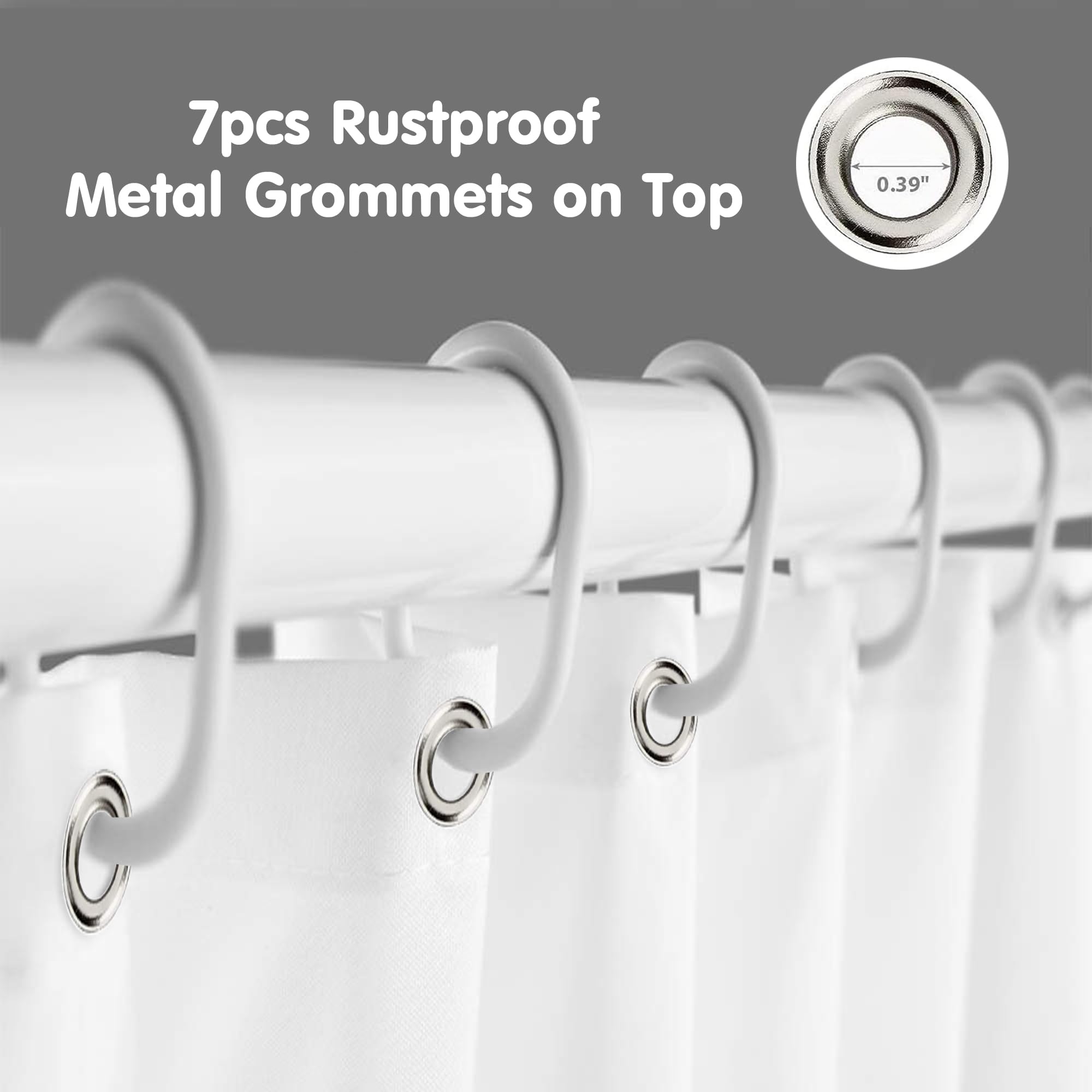 Ambzek Small Stall Highland Cow Shower Curtain 36Wx72L Inch Western Bull Single Half Rv Farmhouse Cattle Country Funny Artwork C