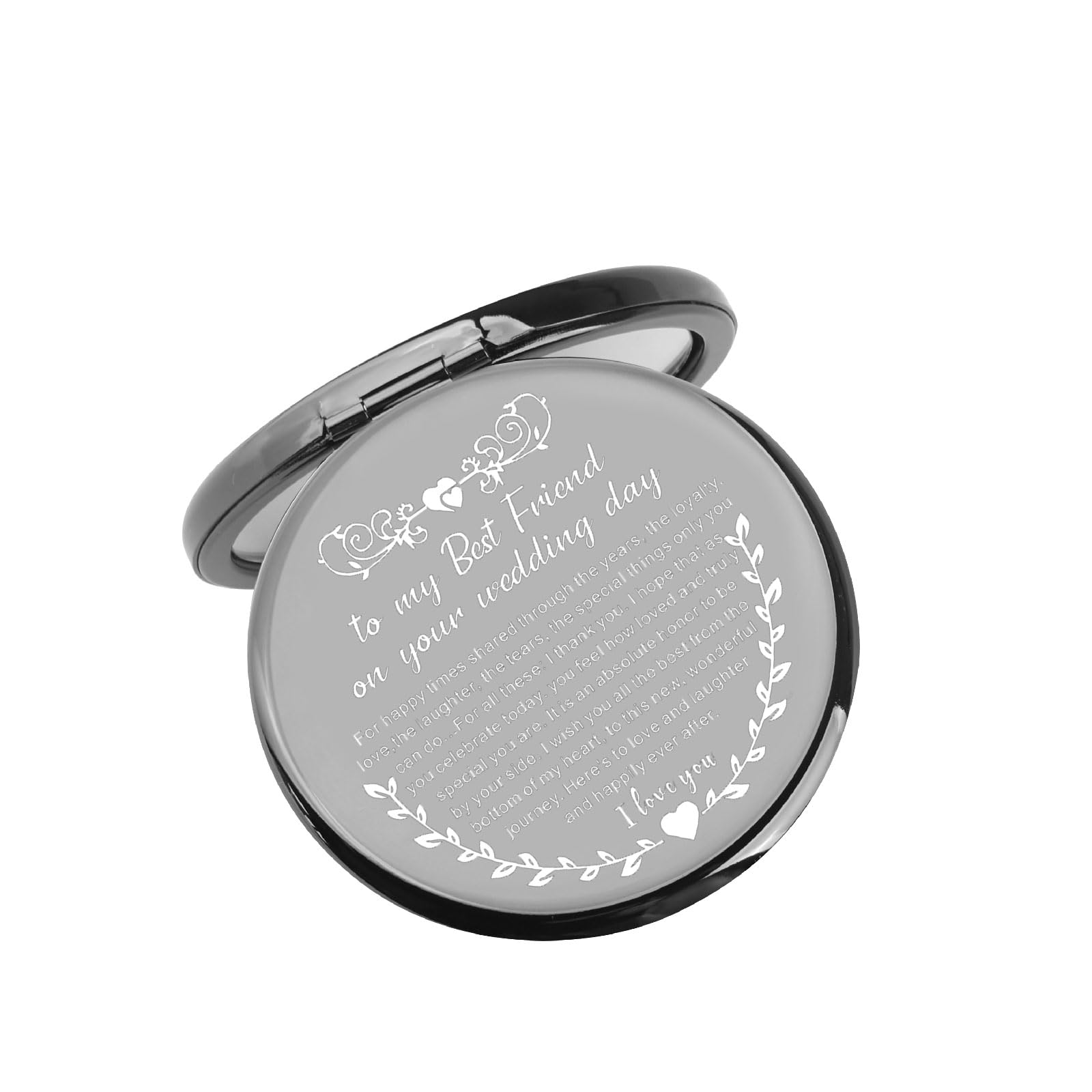 Ujims To My Best Friend On Your Wedding Day Gifts For Bride Best Friend To Bride Makeup Mirror Wedding Gift For Bride (Bestfrien