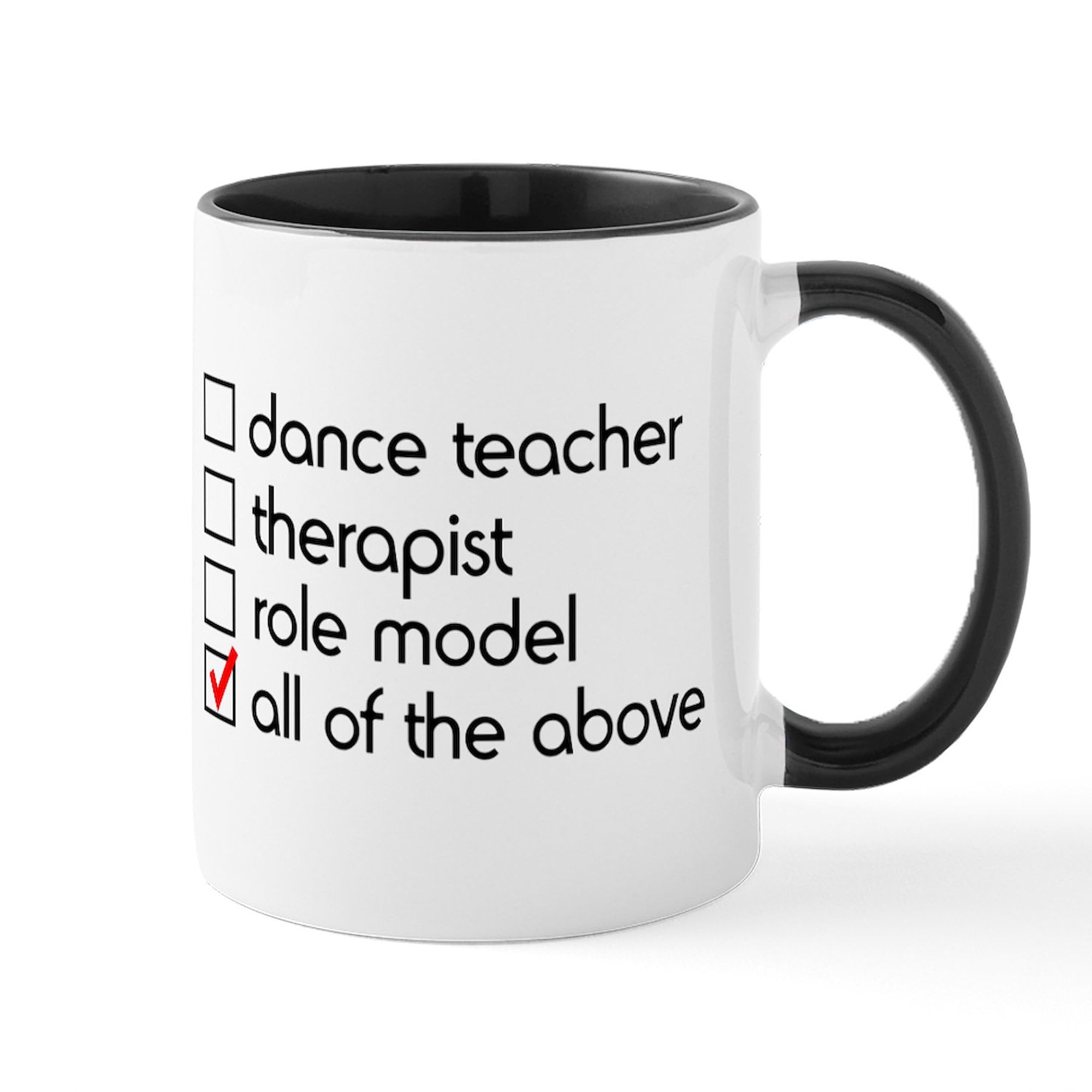 CafePress Dance Teacher Mug 11 oz (325 ml) Ceramic Coffee Mug