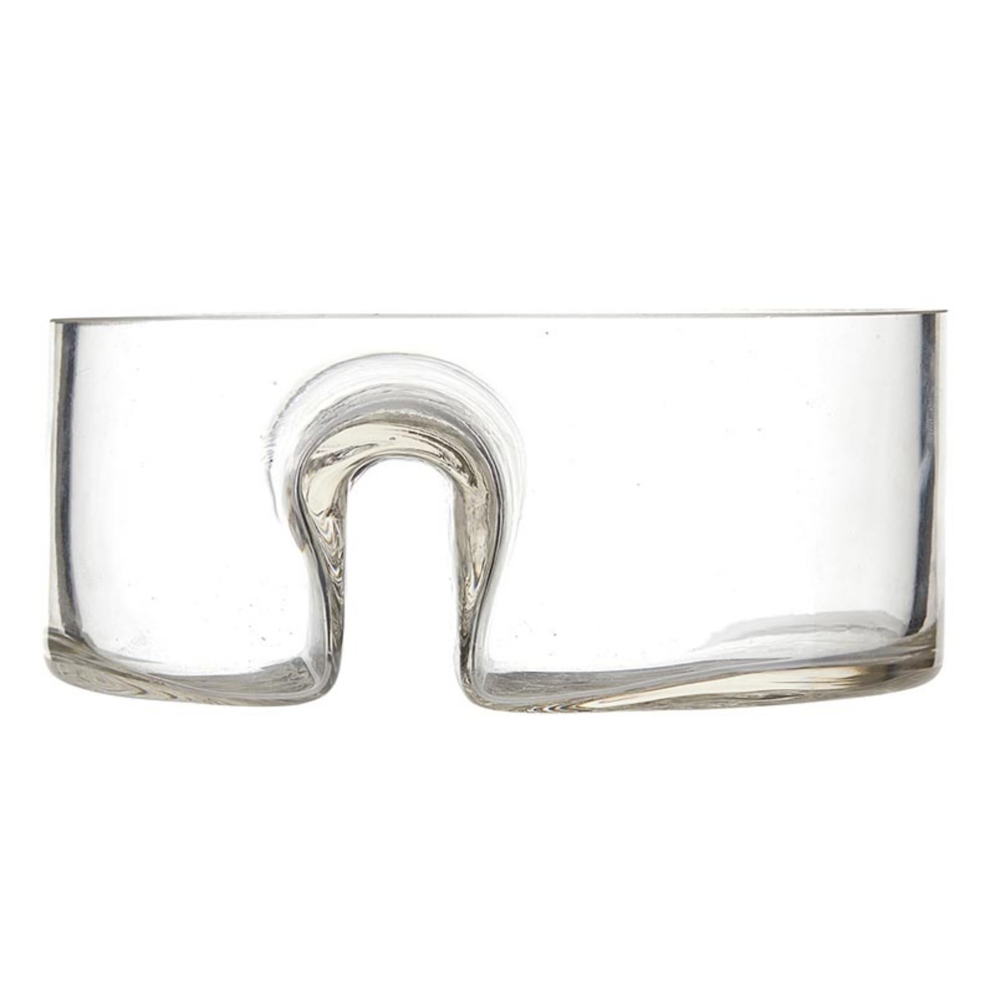 Santa Barbara Design Studio Olive Bowl Glass Serving Dish for Olives, 6 Diameter, Clear