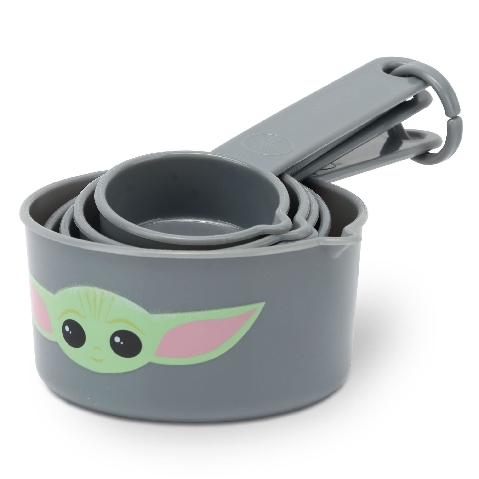 Disney Star Wars The Mandalorian Measuring Cups - Adorable Baby Yoda Measuring Cups For Kitchen