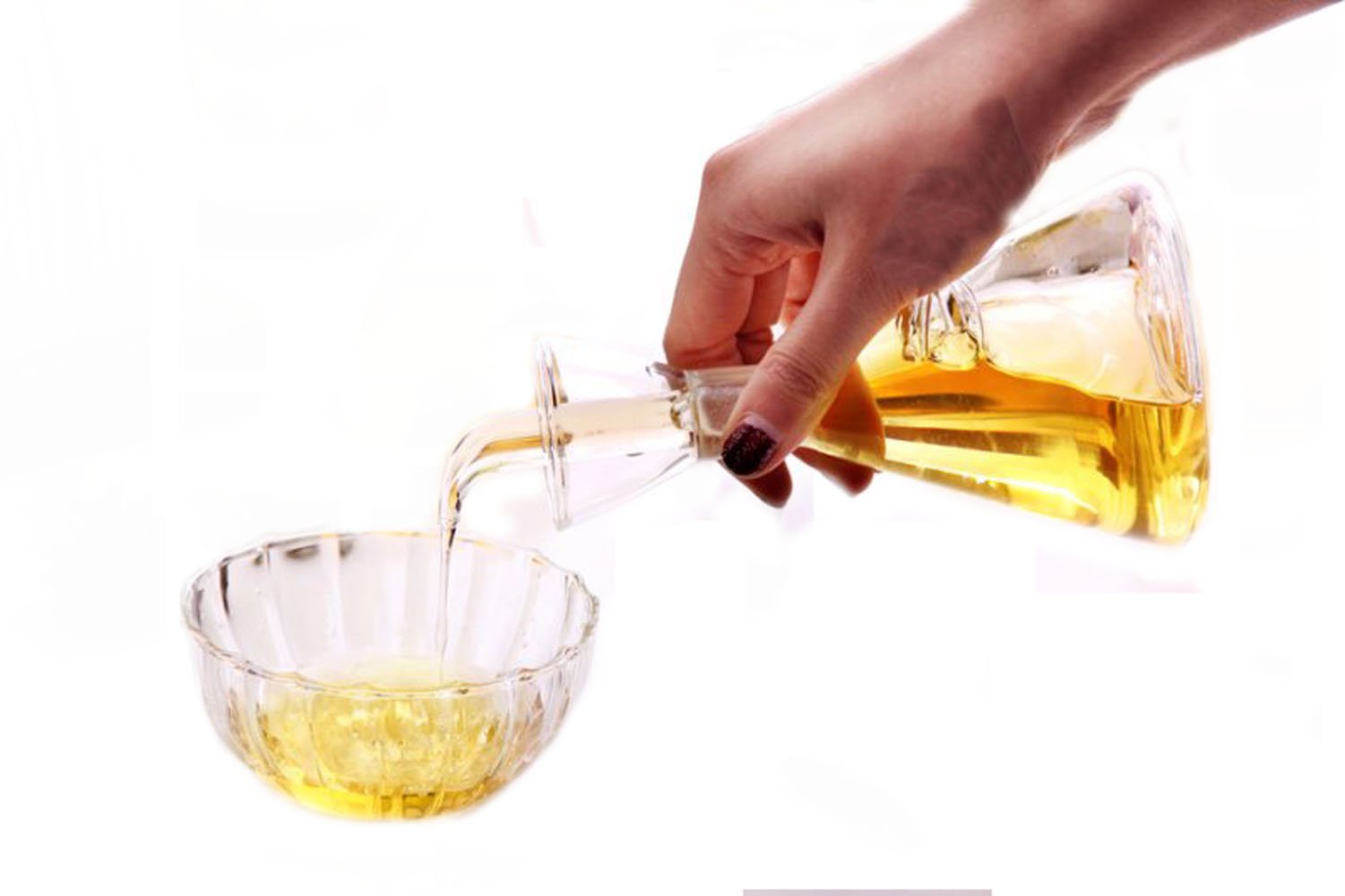 Eleton Olive Oil Dispenser Bottle Glass With No Drip Bottle Spout - Oil Pourer Dispensing Bottles For Kitchen - Control Cooking
