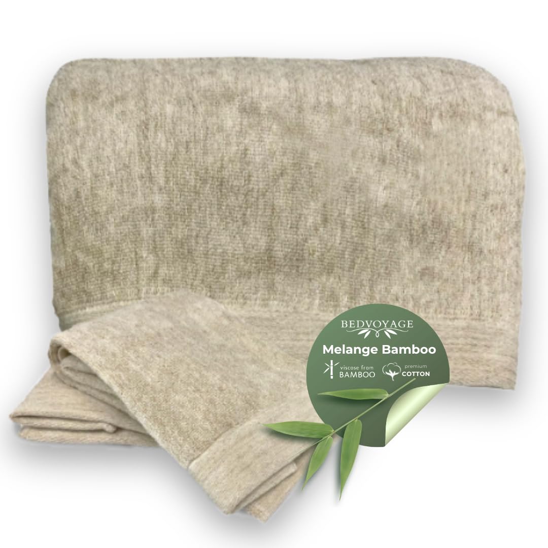 Bedvoyage Luxury 3Pc Bath Sheet Towel Set, Extra Large Bathroom Towel, 37X70 Viscose Derived From Bamboo & Cotton, Plush, Super