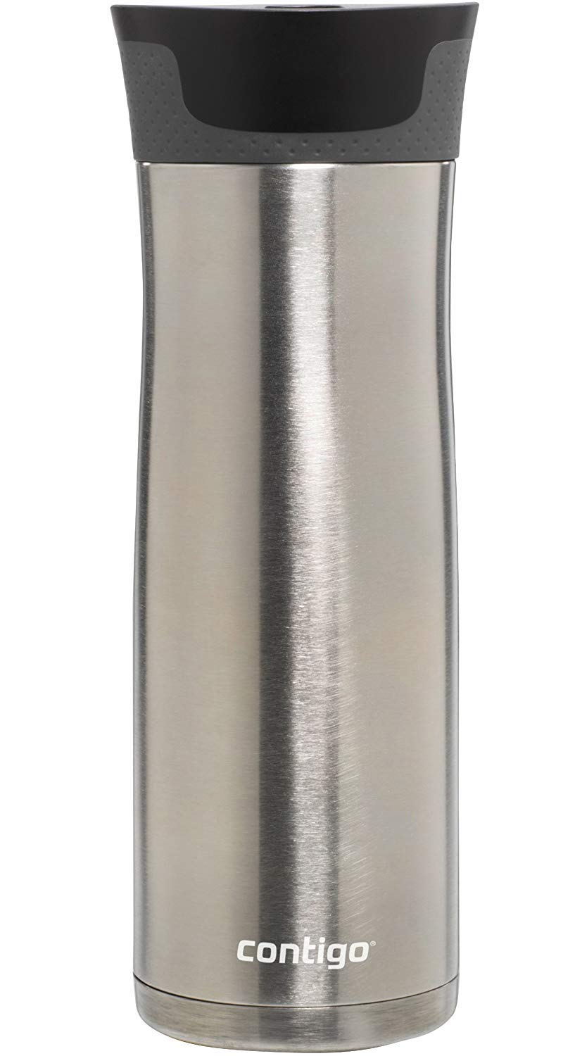 Contigo West Loop Stainless Steel 24Oz Vacuum-Insulated Travel Mug, Spill-Proof Lid, Hot Up To 5 Hours And Cold Up To 12 Hours