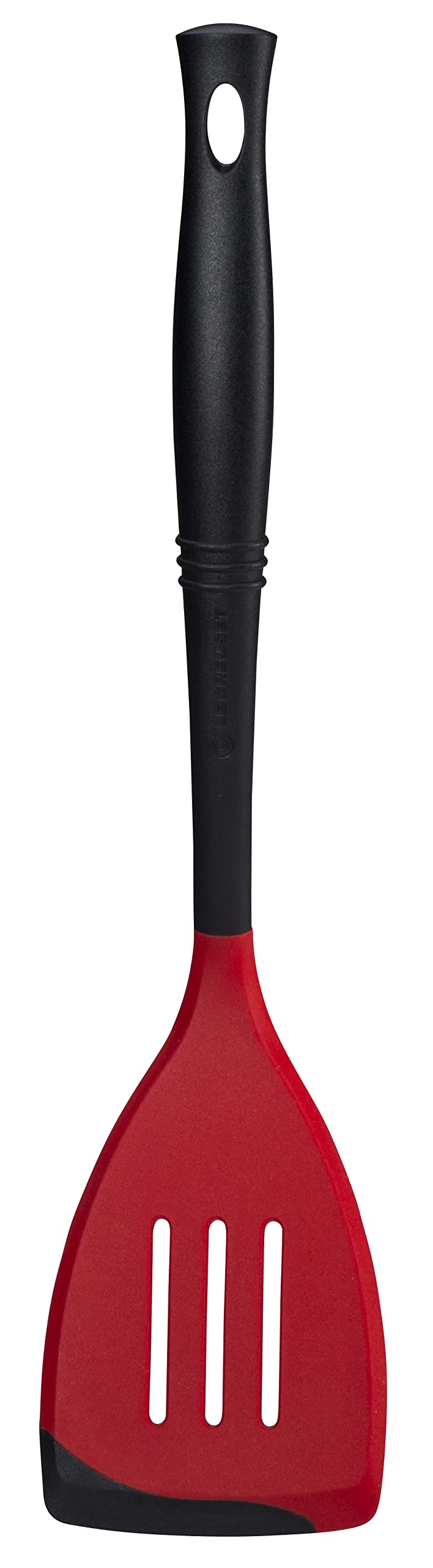 Le Creuset Revolution Bi-Material Slotted Turner, 13.5'' X 2.5'', Cerise