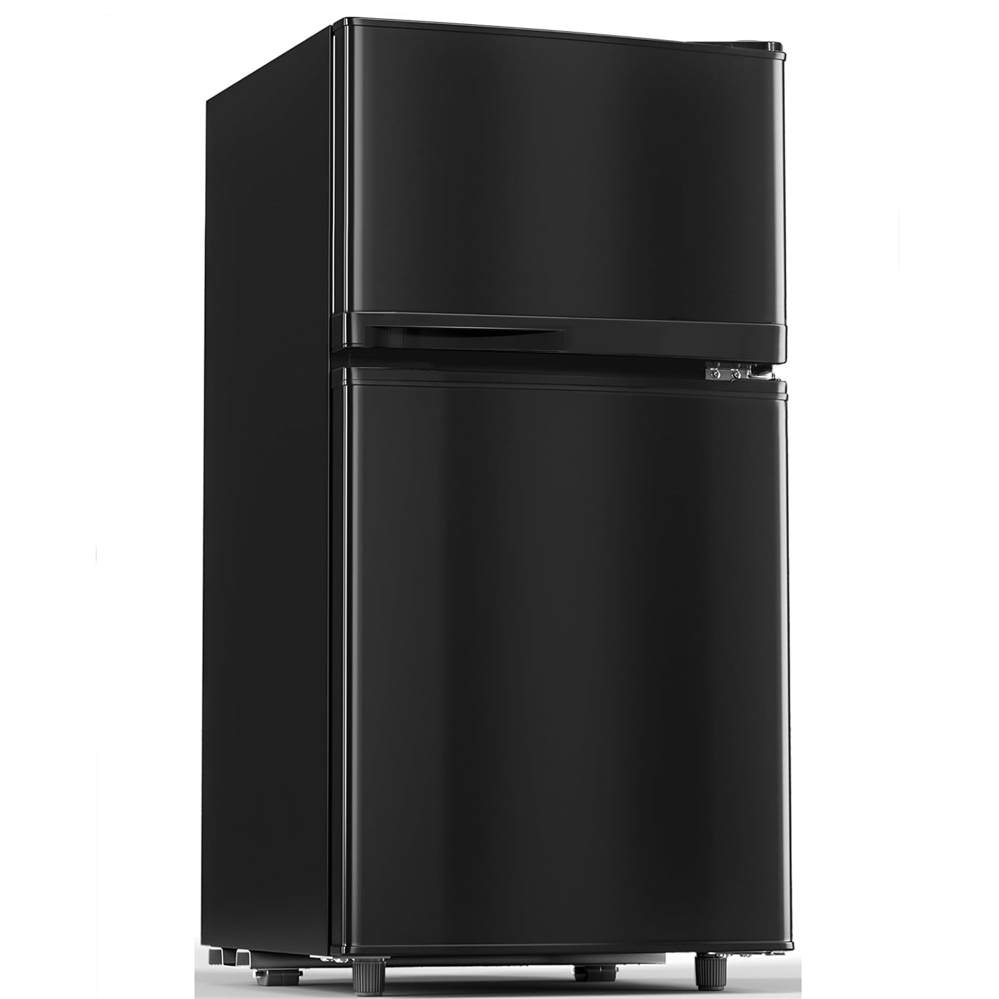 Manastin 3.6 Cu.Ft Mini Fridge with Freezer, Small Refrigerator with 2 Doors for Kitchen, Dorm, Office and Bedroom, Mini Refrige