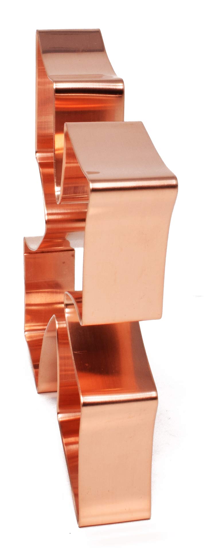 Large Passion Cross 7 X 5.4 Inches - Handcrafted Copper Cookie Cutter By The Fussy Pup