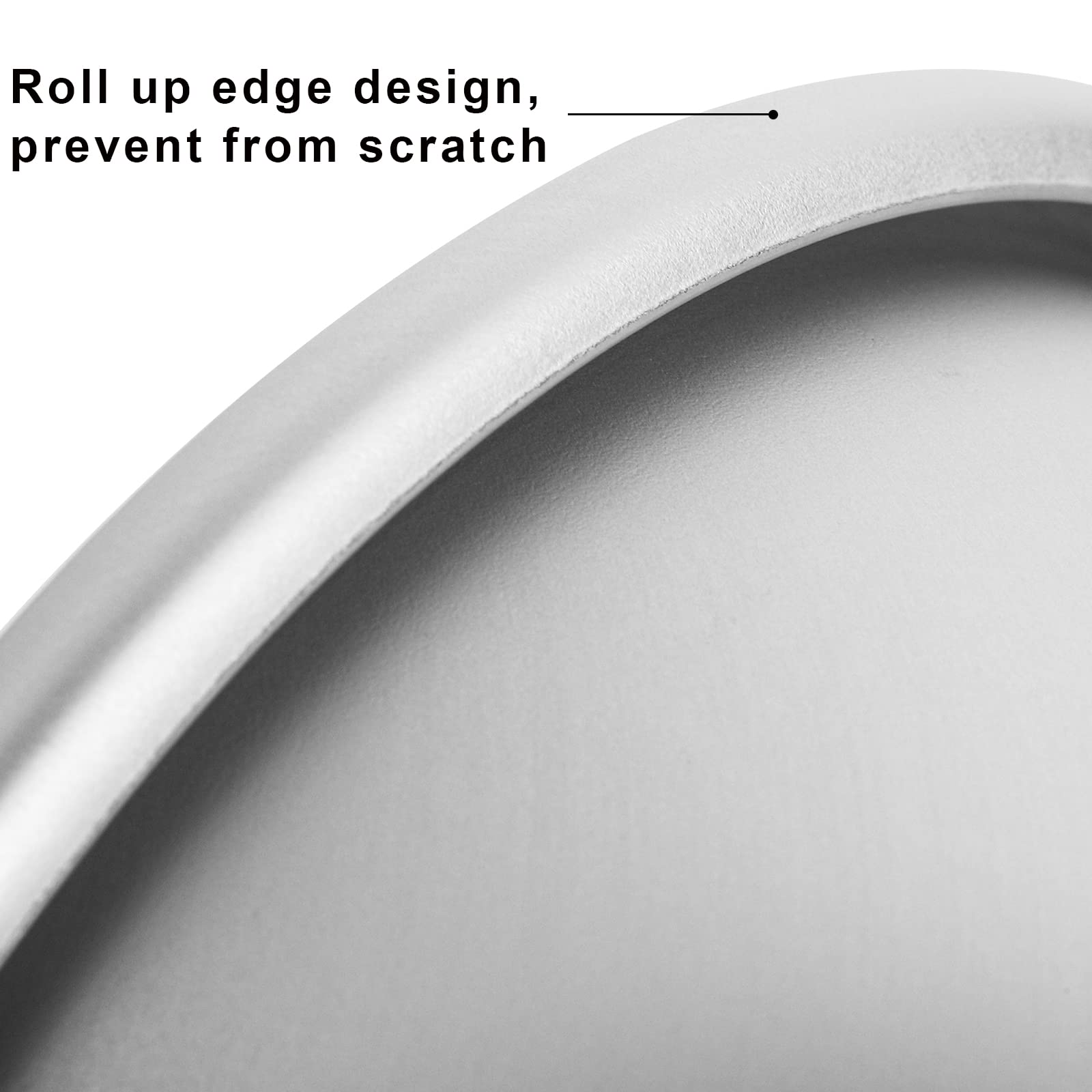 Lawei Round Cake Pan Set - 4'' 6'' 8'' Aluminium Cake Pans With Removable Base Round Cake Baking Pans For Wedding Birthday Party