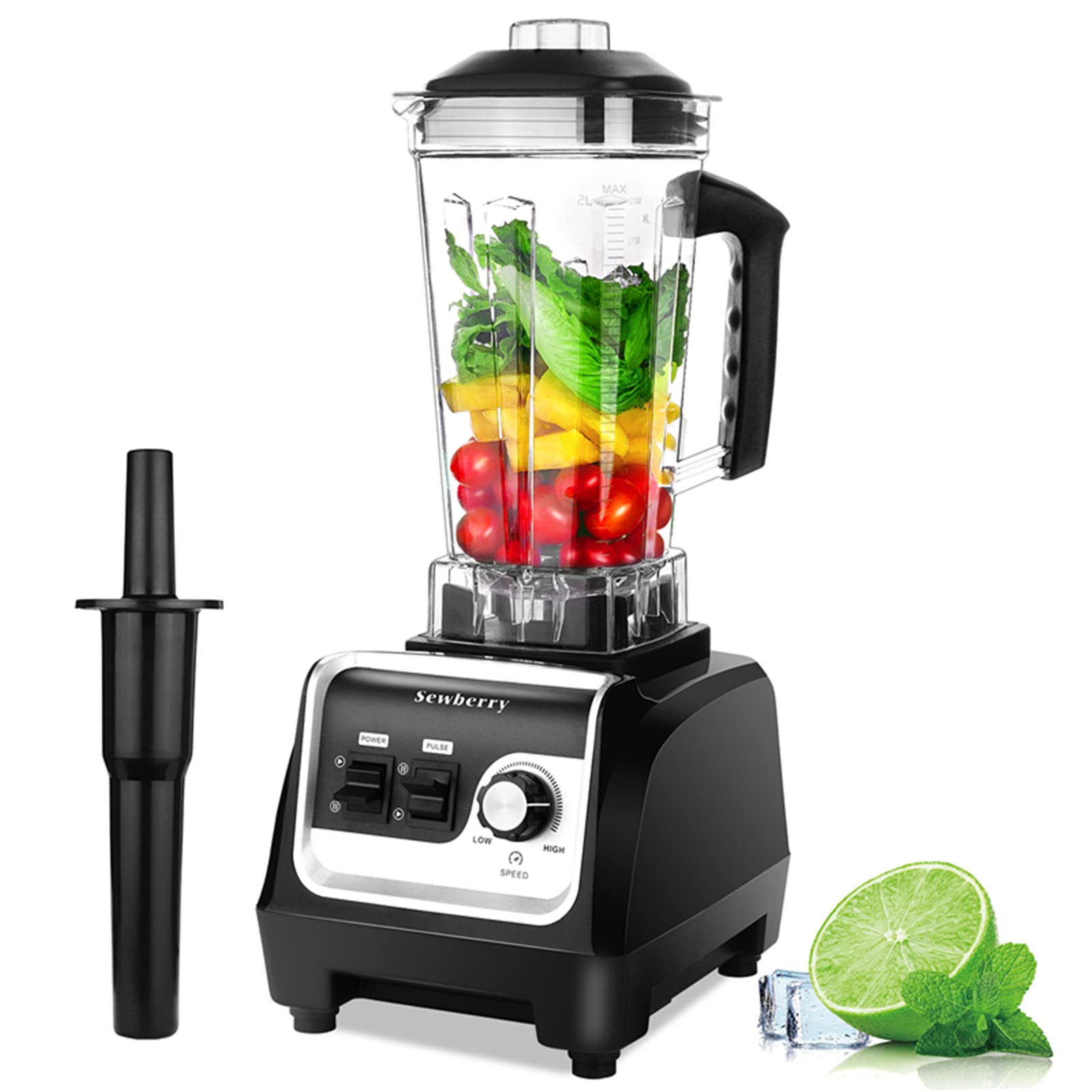 Blender Professional Countertop Blender, 2200W High Speed Commercial Blender For Shakes And Smoothies With 70Oz Bpa Free Contain