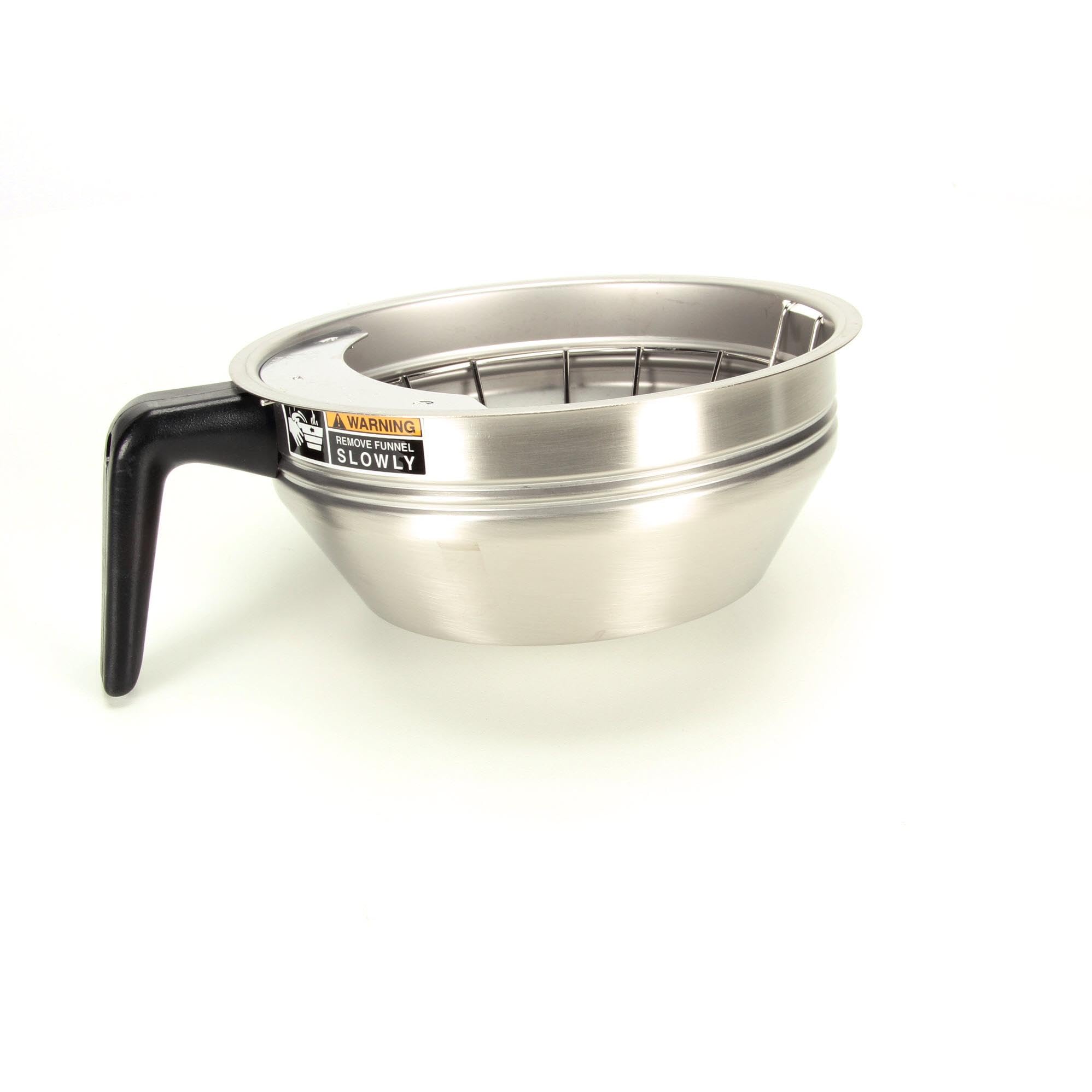 Bunn 20217.0000 Funnel Assembly, Sst-Black Handle