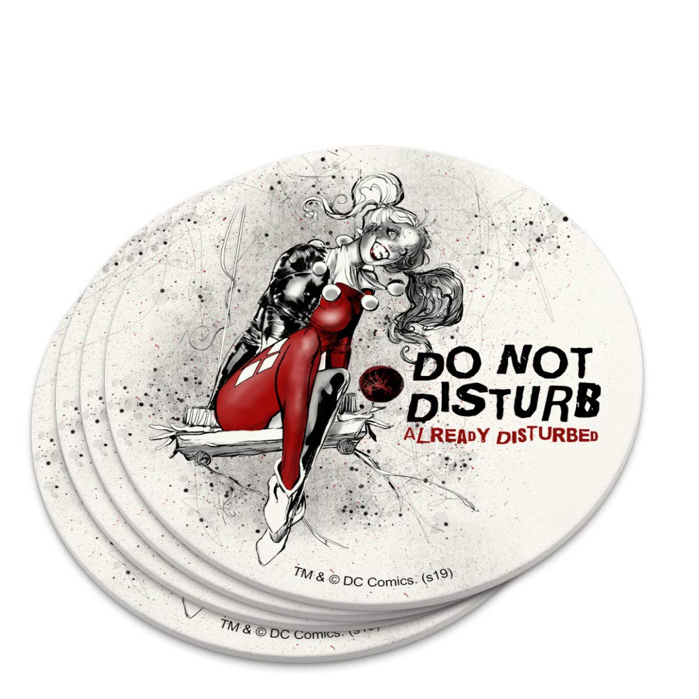 Harley Quinn Already Disturbed Novelty Coaster Set