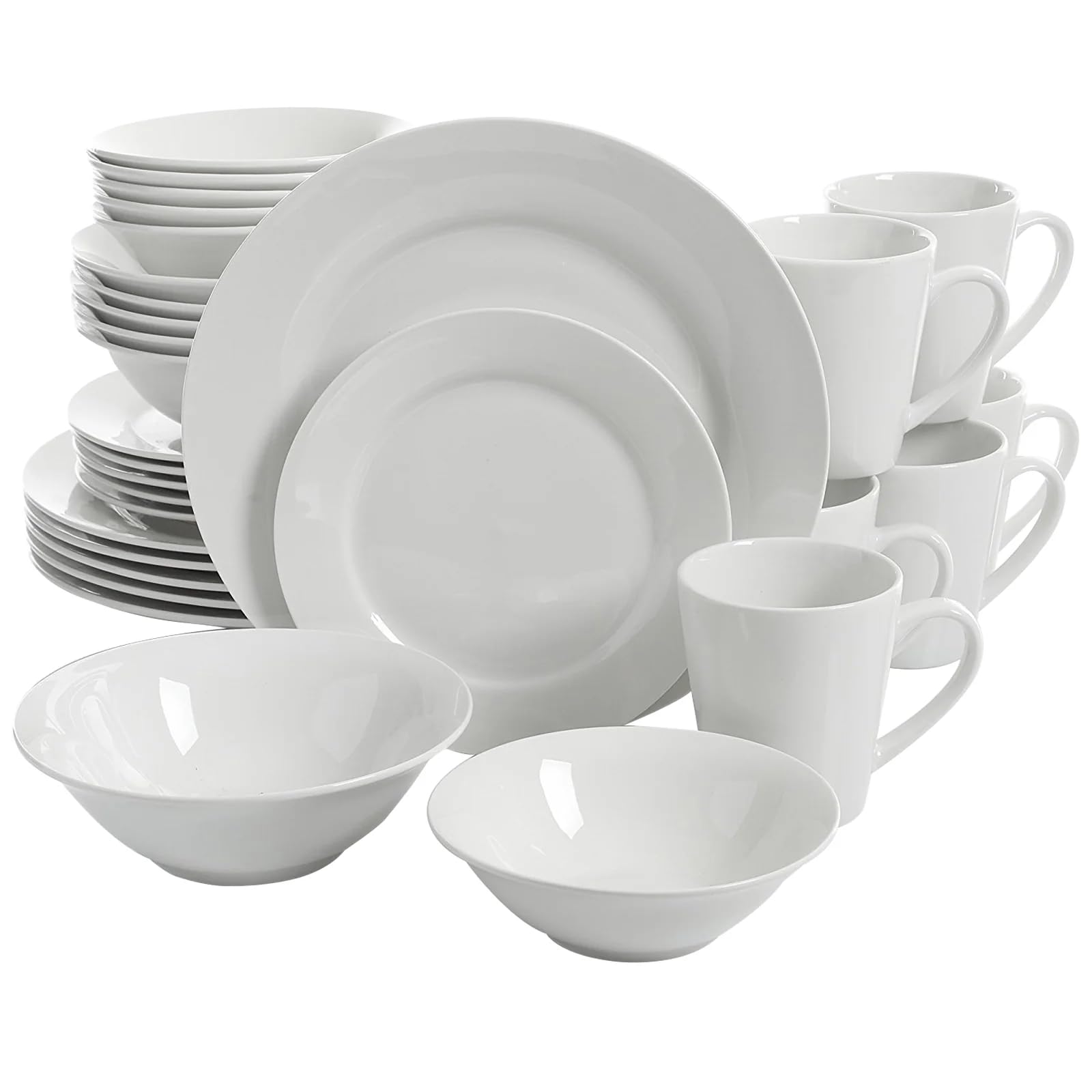 Gibson Noble Court 30 pc Dinnerware Set - Service for 6