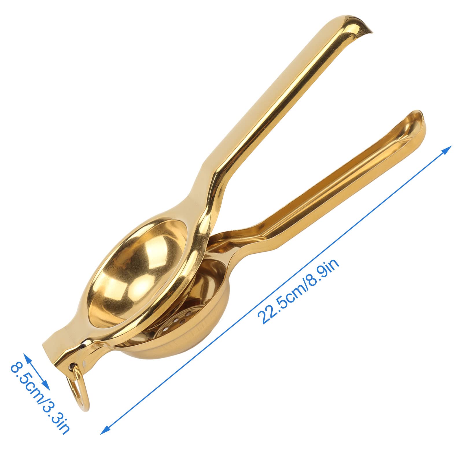 Fdit Stainless Steel Manual Squeezer Handheld Juicer Citrus Lime Orange Fruit Squeezer Manual Citrus Juicer Hand Press For Juici