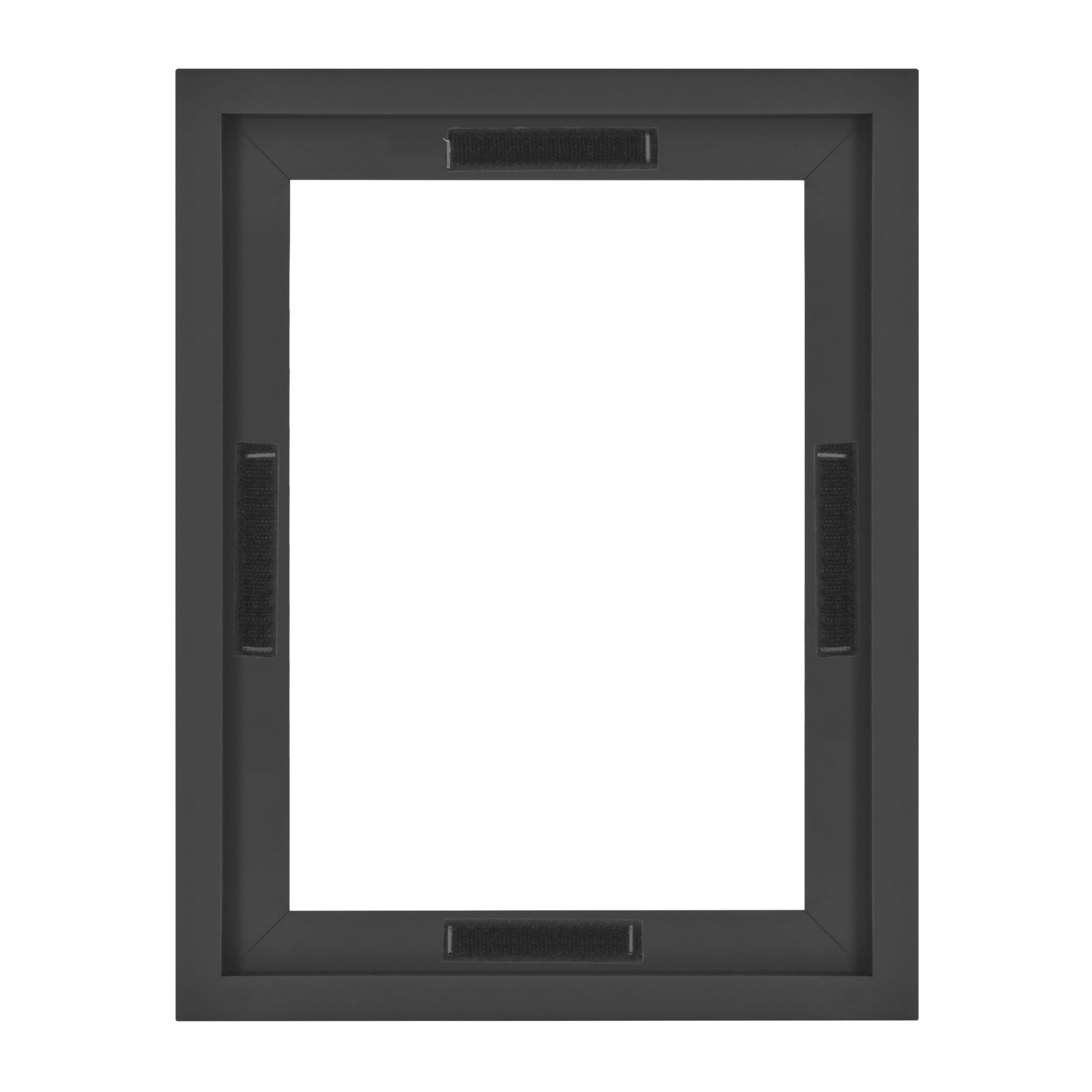 MCS Canvas Float Frames 9x12 Frame, Black Frame for Finished Canvases, Vertical & Horizontal Wall Hanging Large Frame with Adhes