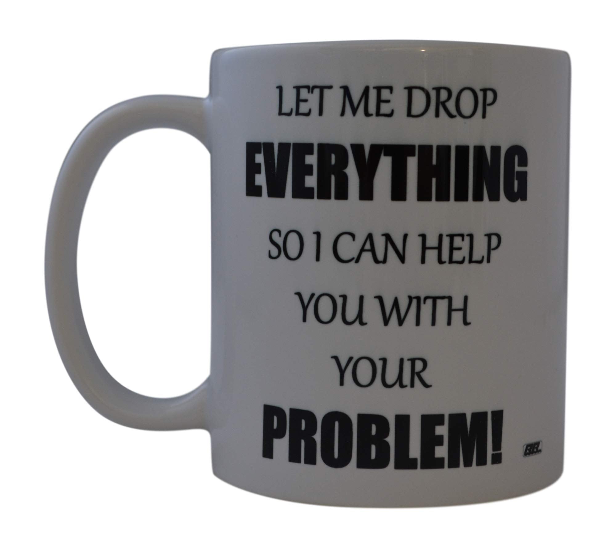 Rogue River Tactical Funny Coffee Mug Problem Novelty Cup Great Gift Idea For Office Party Employee Boss Coworkers (Problerm)