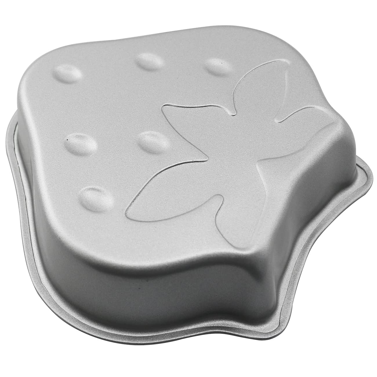 Lq Industrial 2Pcs Strawberry Shaped Pudding Mould 100X107Mm Carbon Steel Non-Stick Bakepans Cake Moulds For Fondant Chocolate P