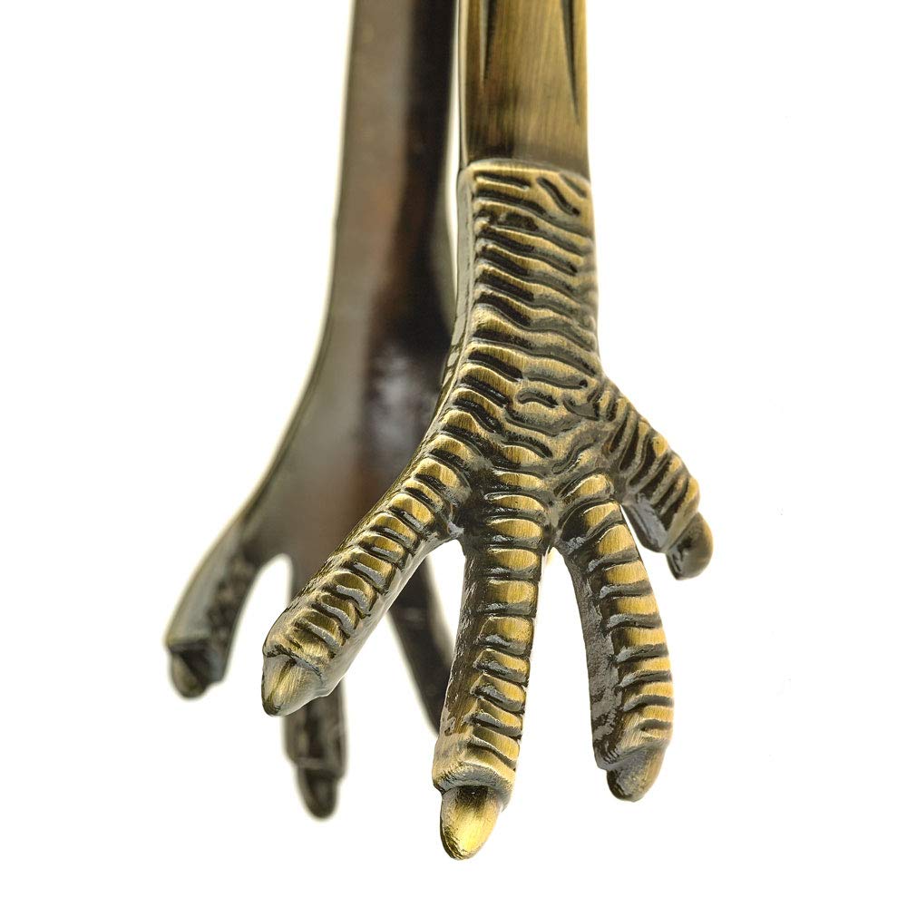 Barfly Talon Ice Tong  Antique Brass